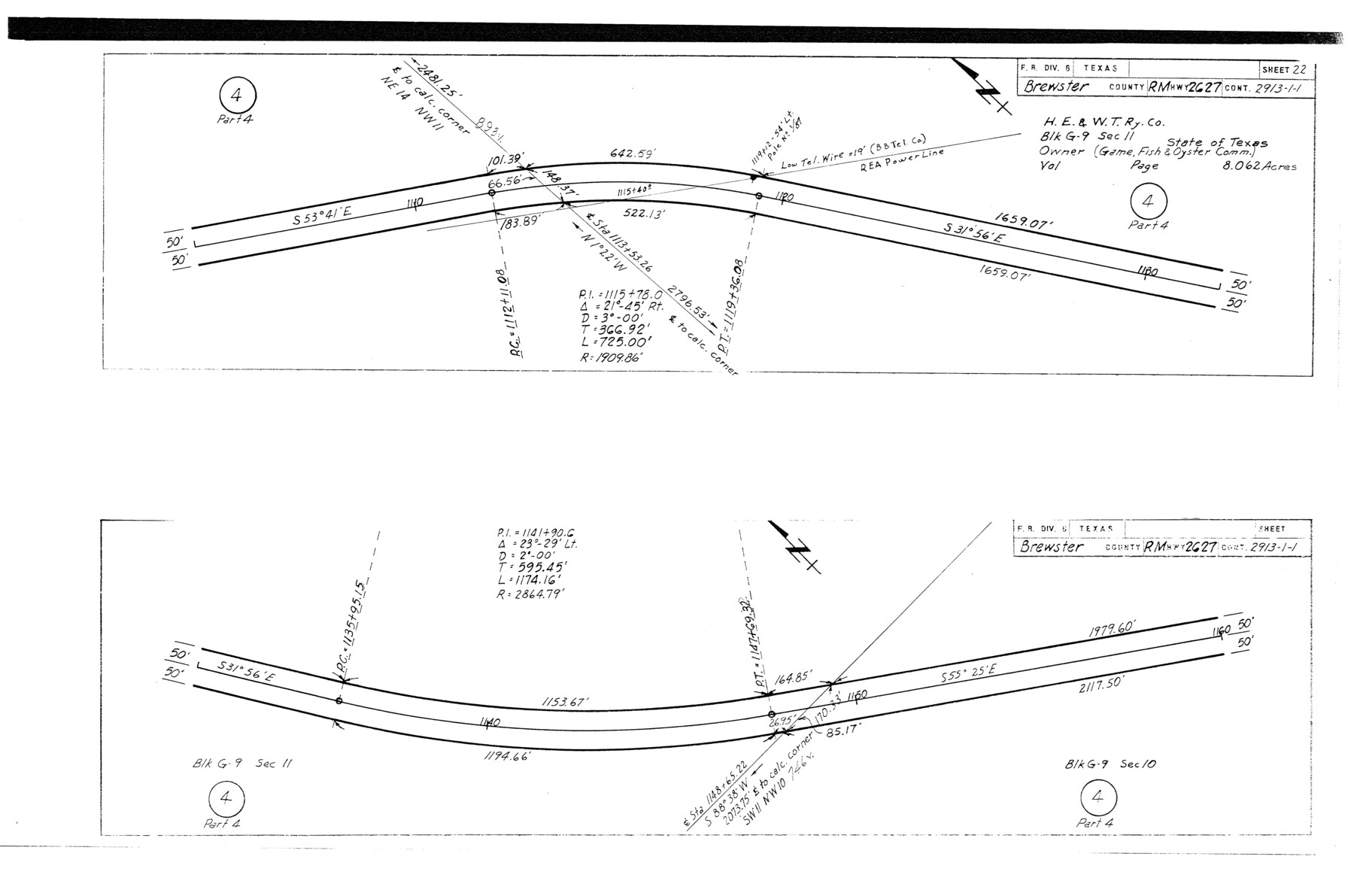 5285, Brewster County Rolled Sketch 114, General Map Collection