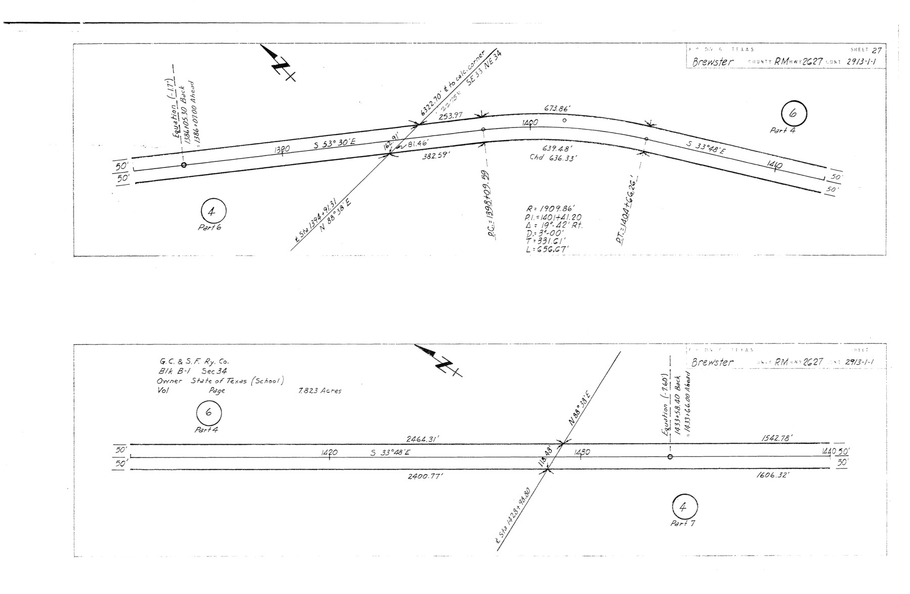 5290, Brewster County Rolled Sketch 114, General Map Collection