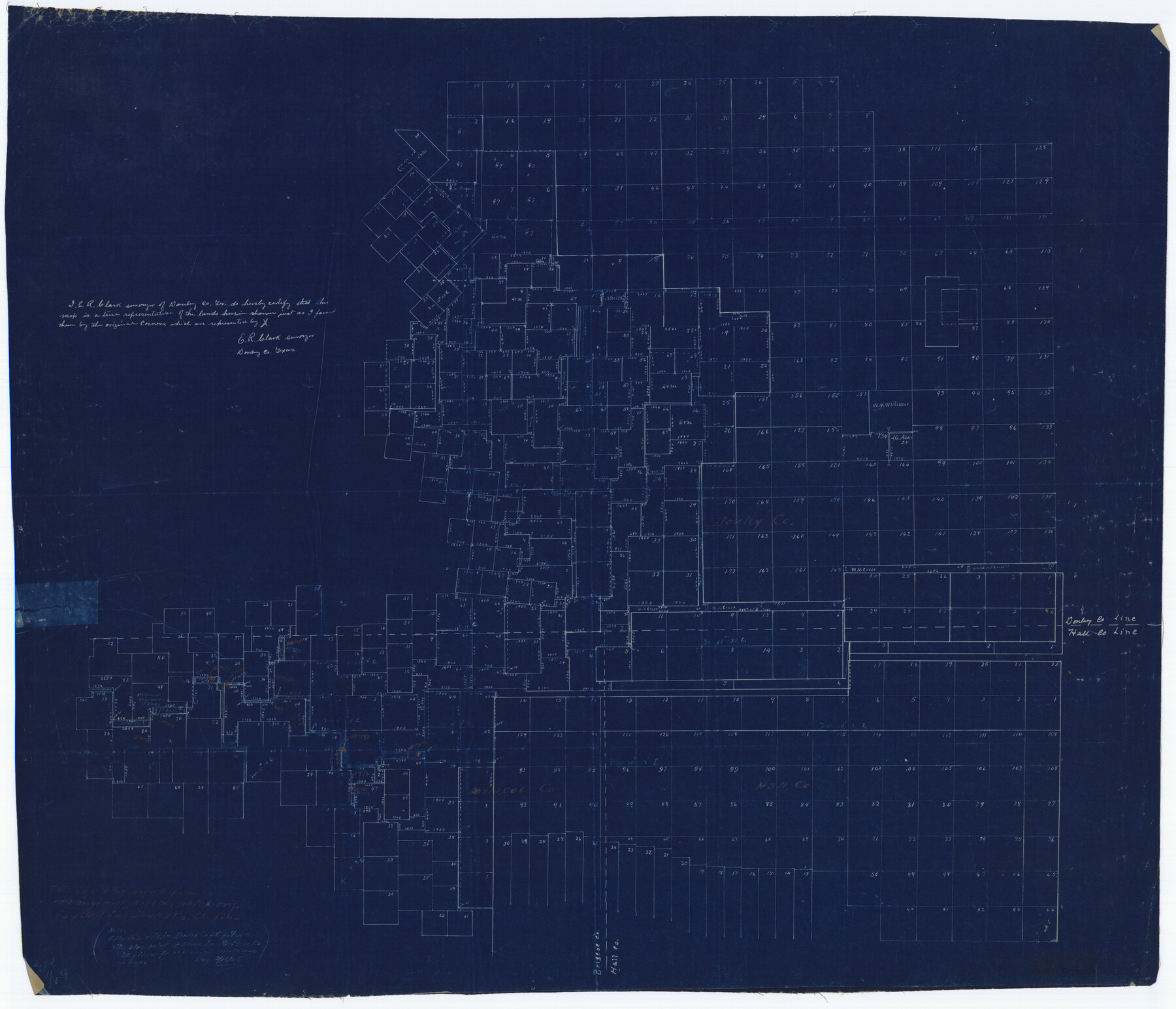 5326, Briscoe County Rolled Sketch 6, General Map Collection