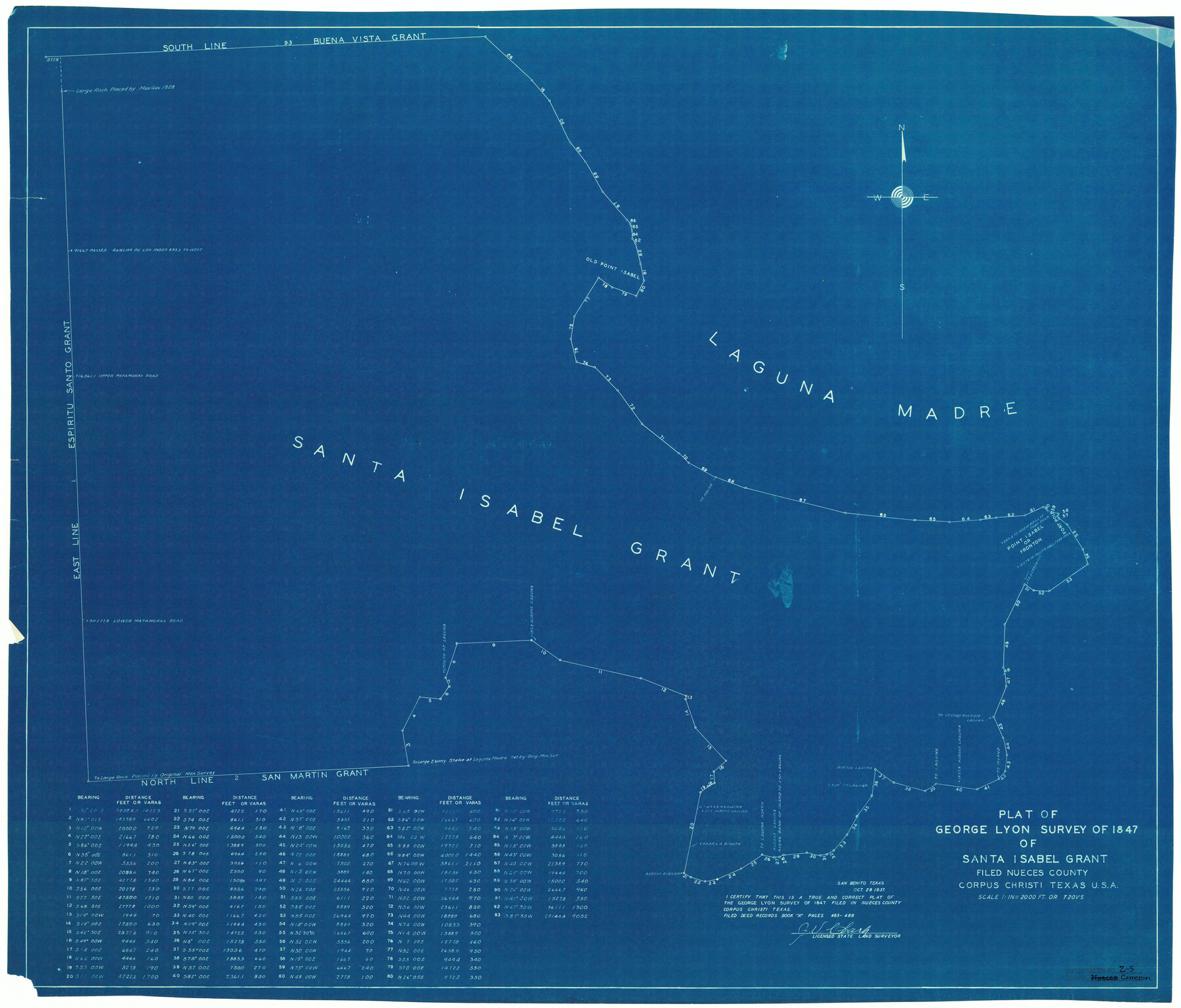 5403, Cameron County Rolled Sketch Z5, General Map Collection