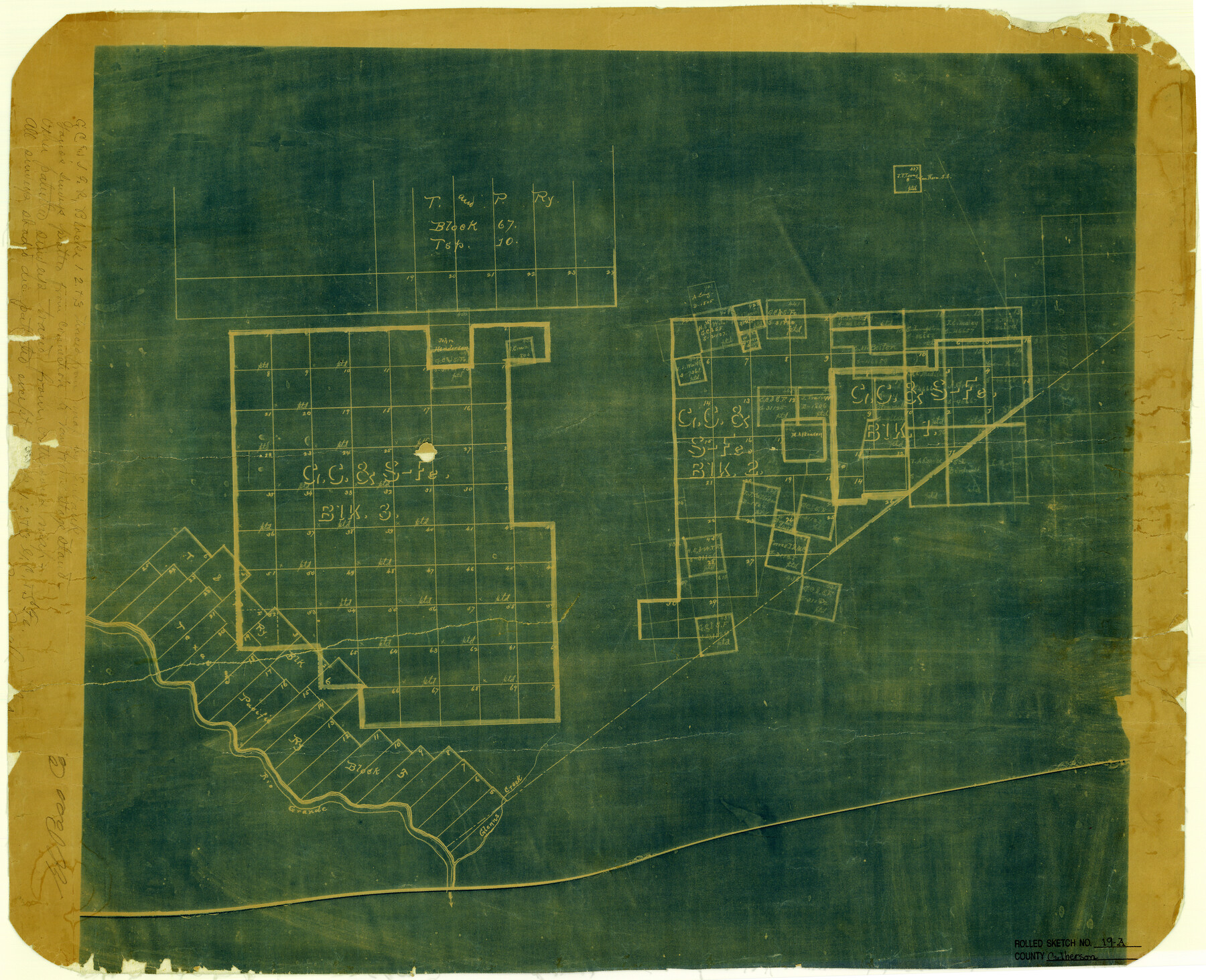 5652, Culberson County Rolled Sketch 19A, General Map Collection