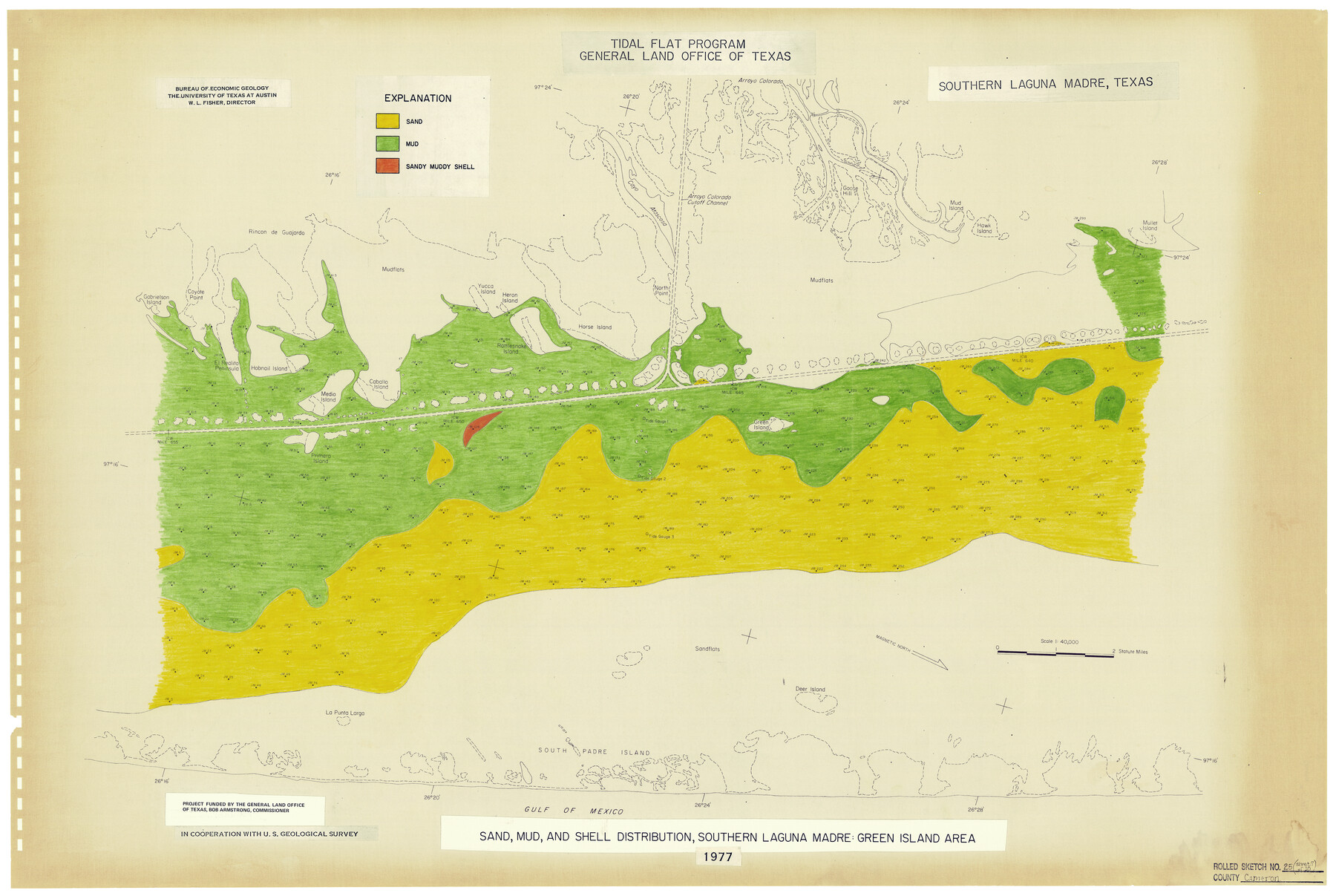 5796, Cameron County Rolled Sketch 25, General Map Collection
