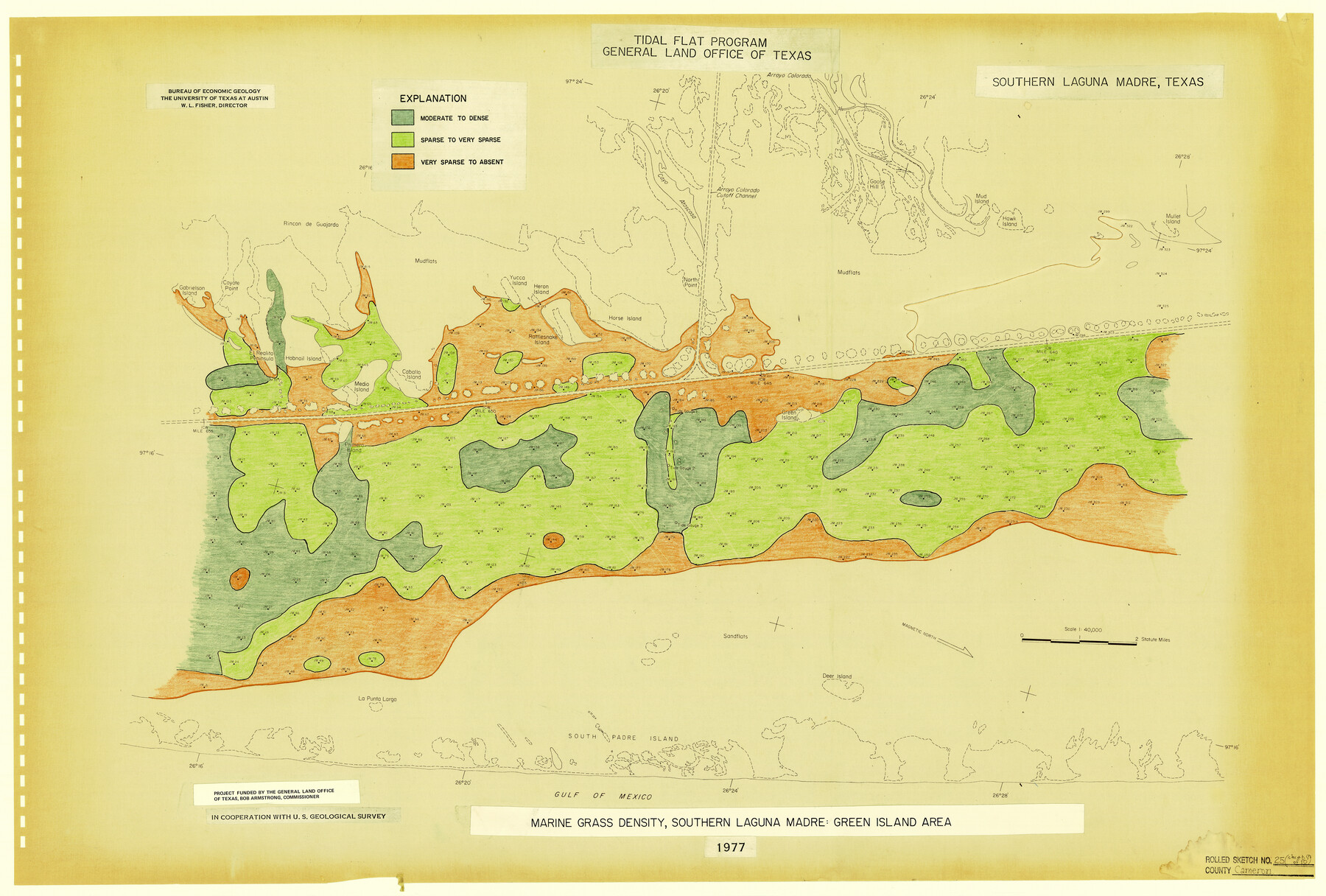 5798, Cameron County Rolled Sketch 25, General Map Collection