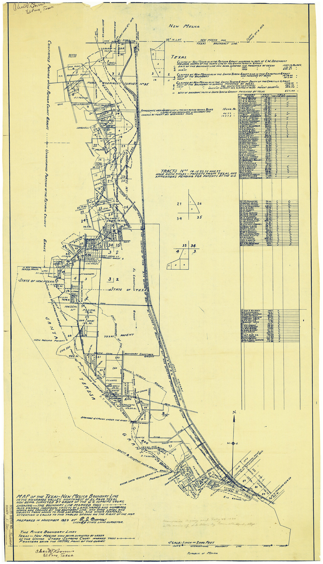 5827, El Paso County Rolled Sketch 40, General Map Collection