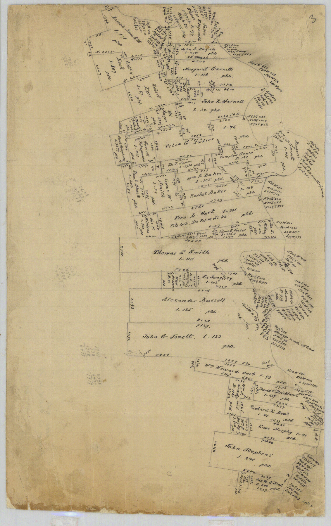 5871, Fannin County Rolled Sketch 18D, General Map Collection