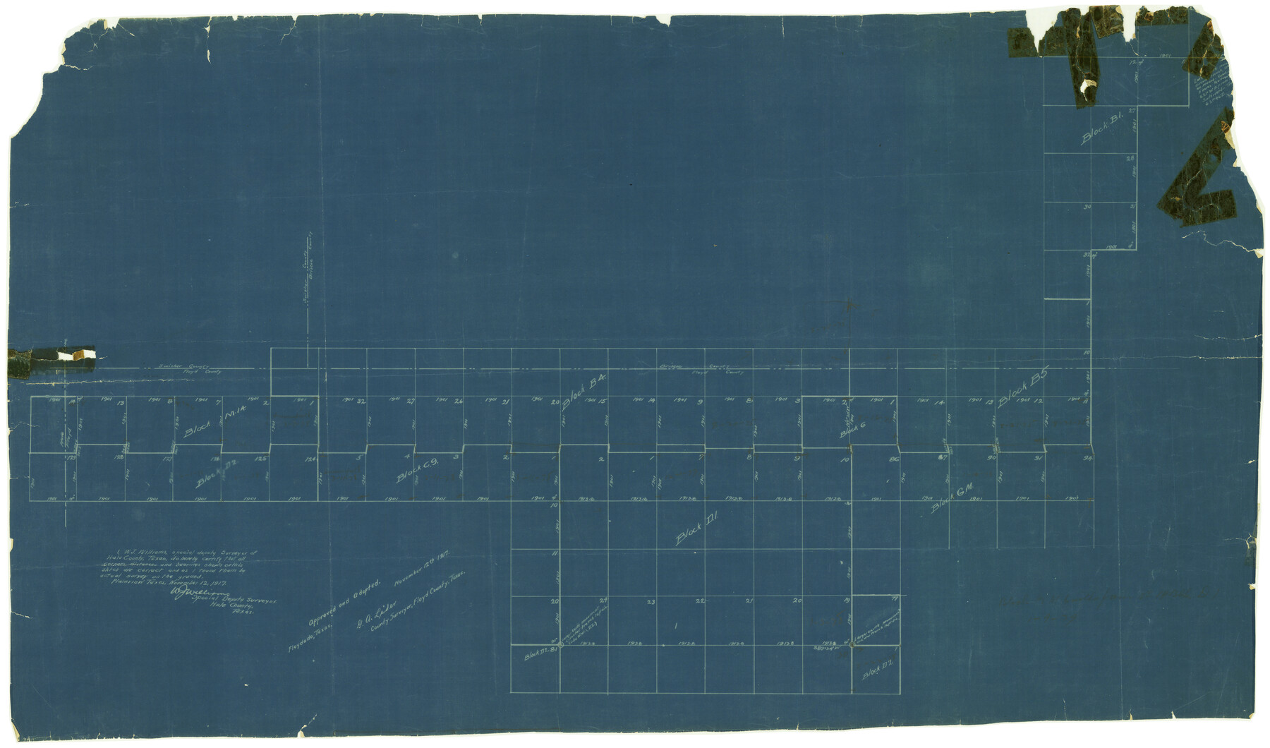 5879, Floyd County Rolled Sketch 4, General Map Collection
