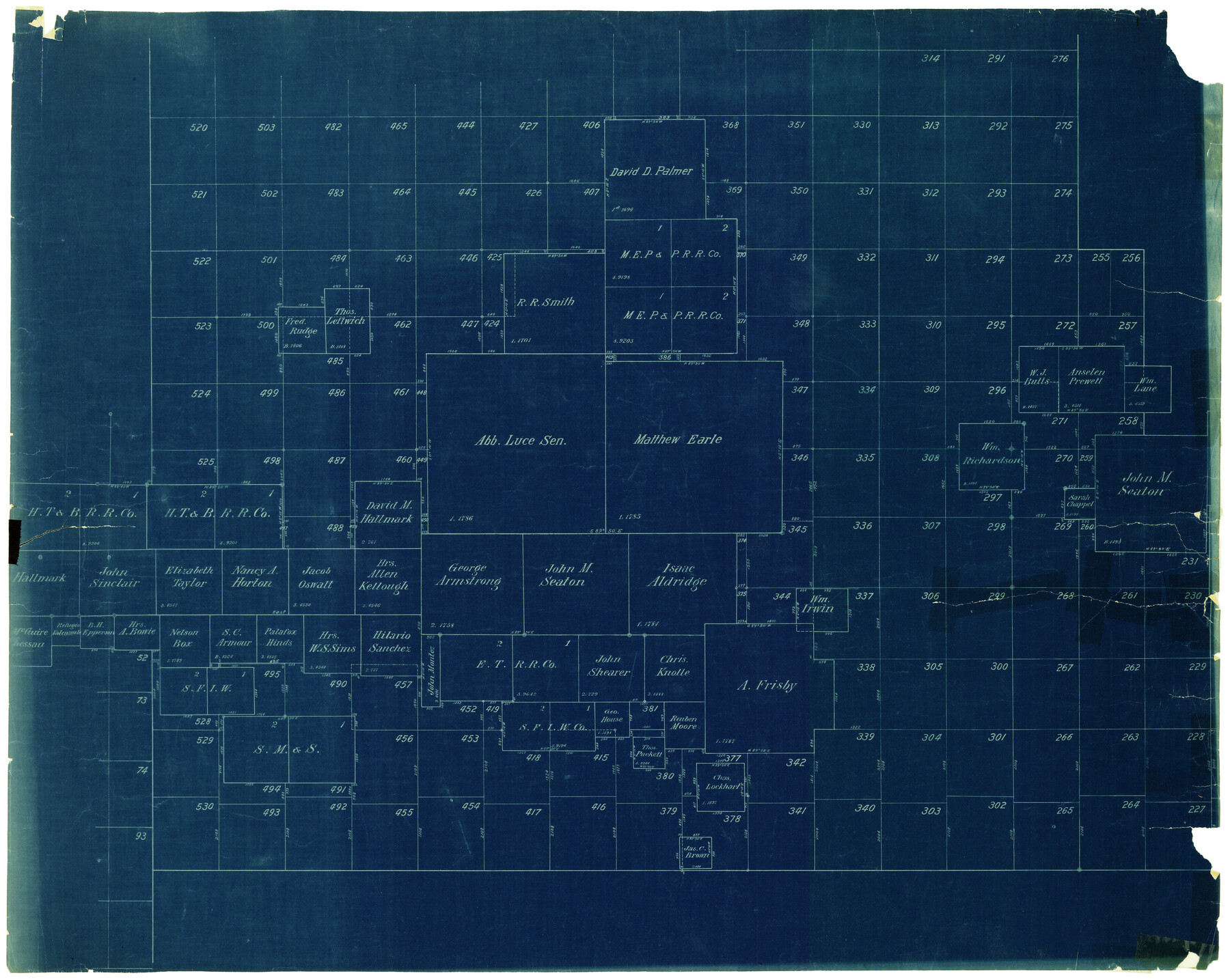 5885, Foard County Rolled Sketch 11, General Map Collection
