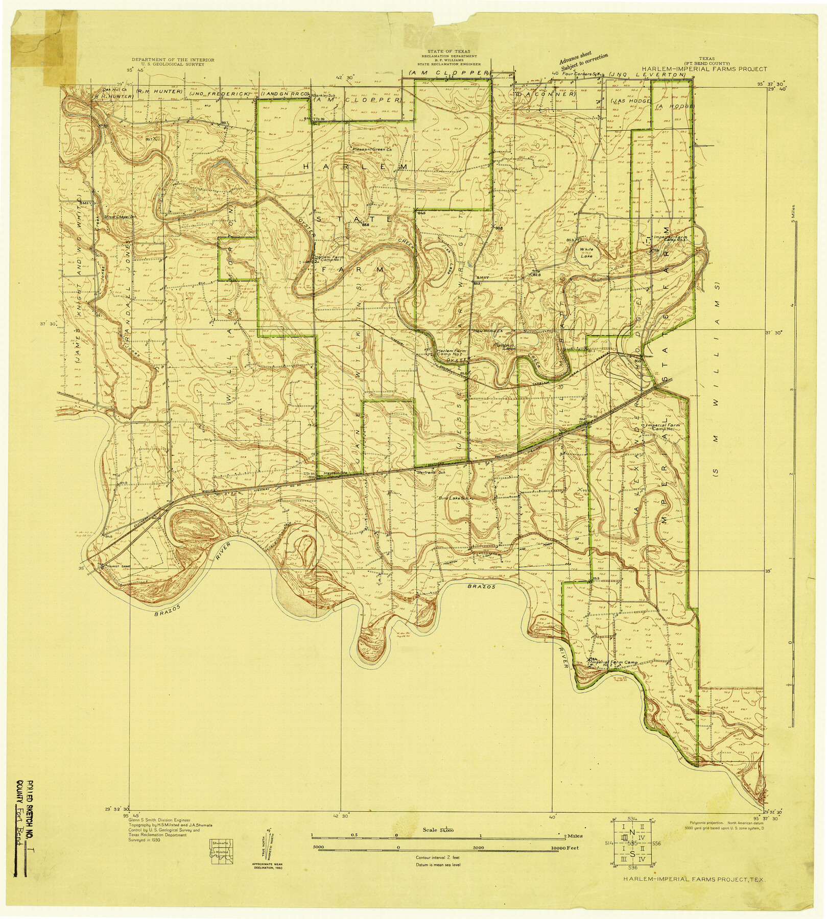 5908, Fort Bend County Rolled Sketch T, General Map Collection
