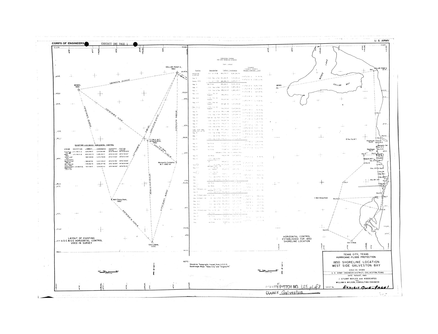 5959, Galveston County Rolled Sketch 25, General Map Collection