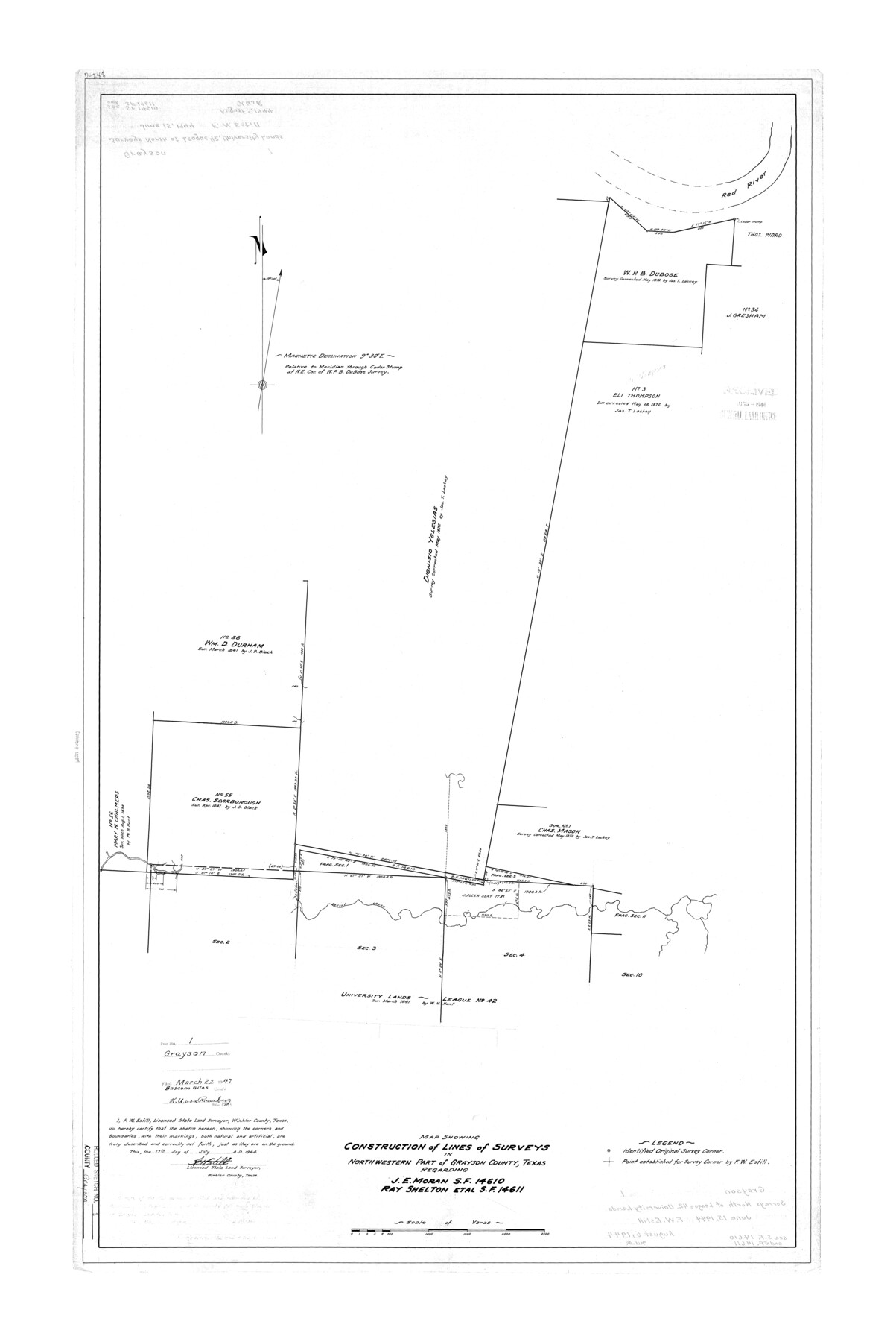 6029, Grayson County Rolled Sketch 1, General Map Collection