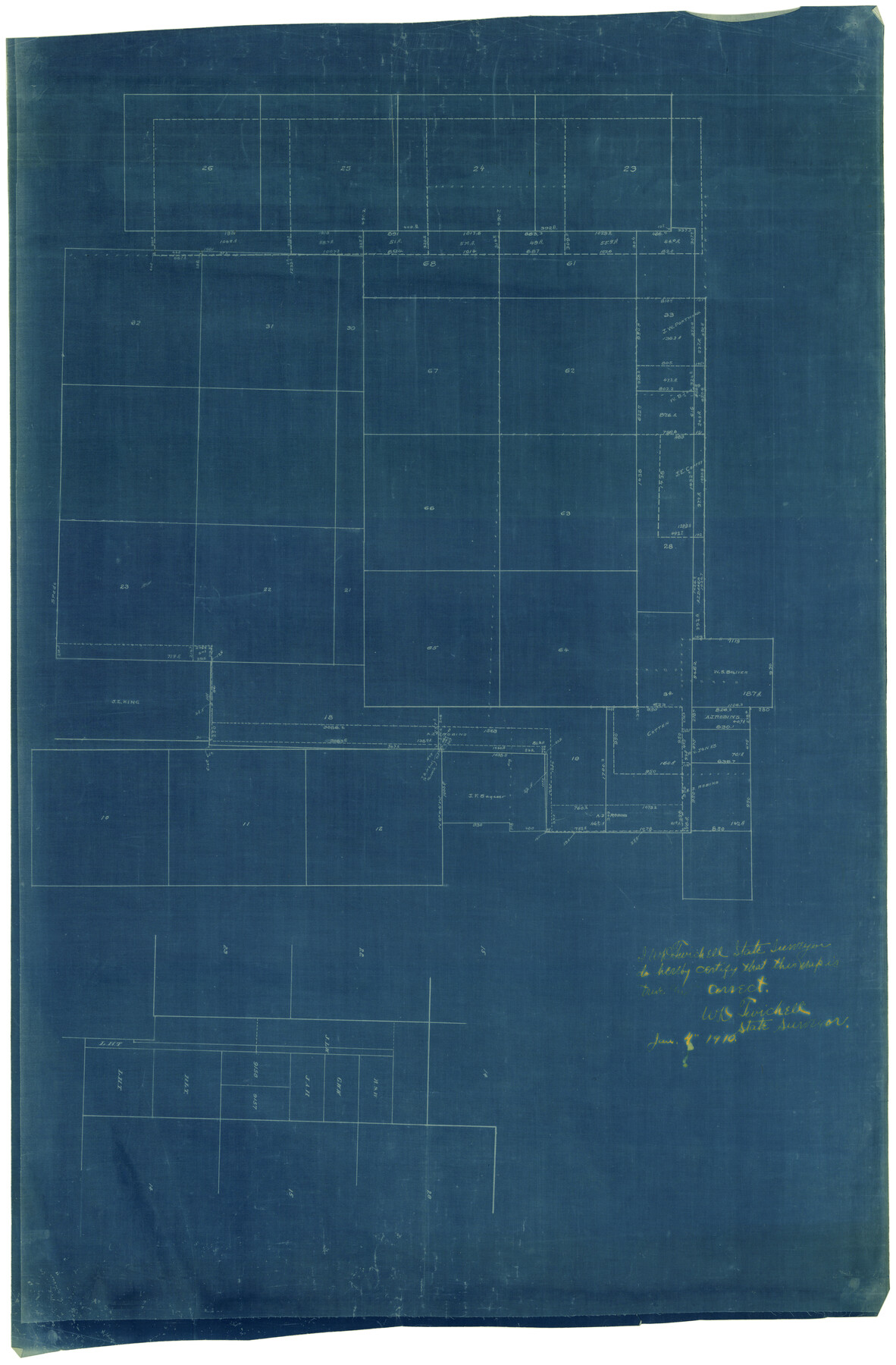 6046, Hale County Rolled Sketch 8, General Map Collection
