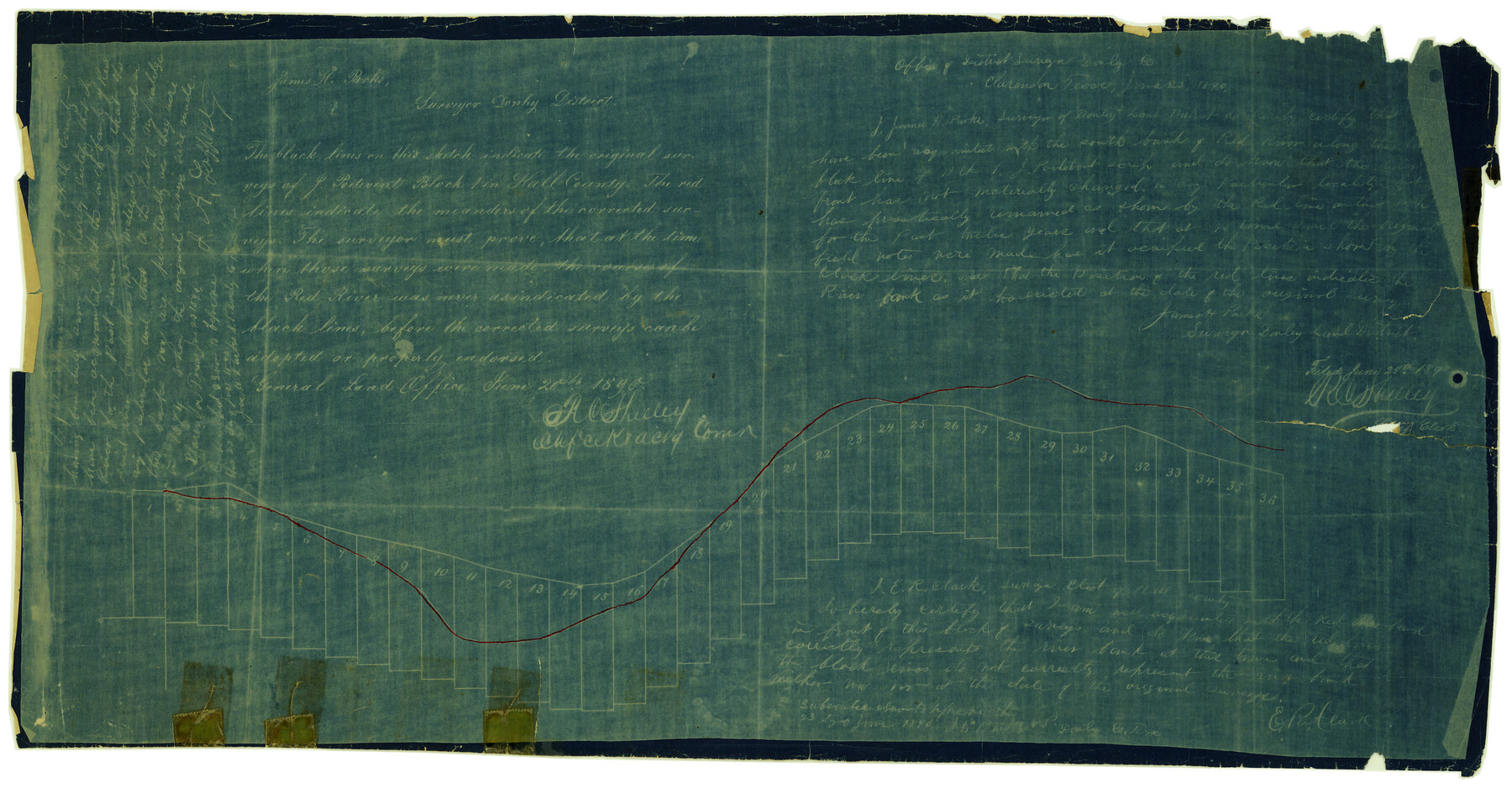6048, Hall County Rolled Sketch 3, General Map Collection