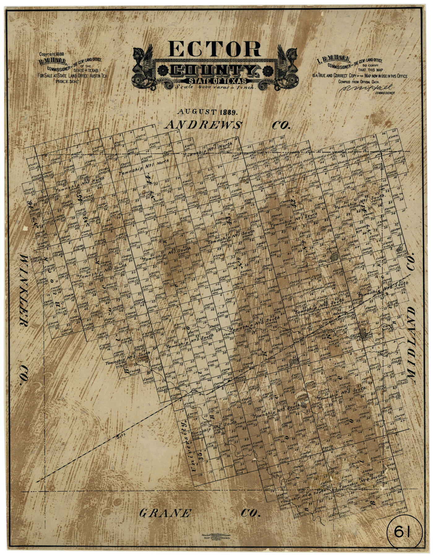 608, Ector County, Texas, Maddox Collection
