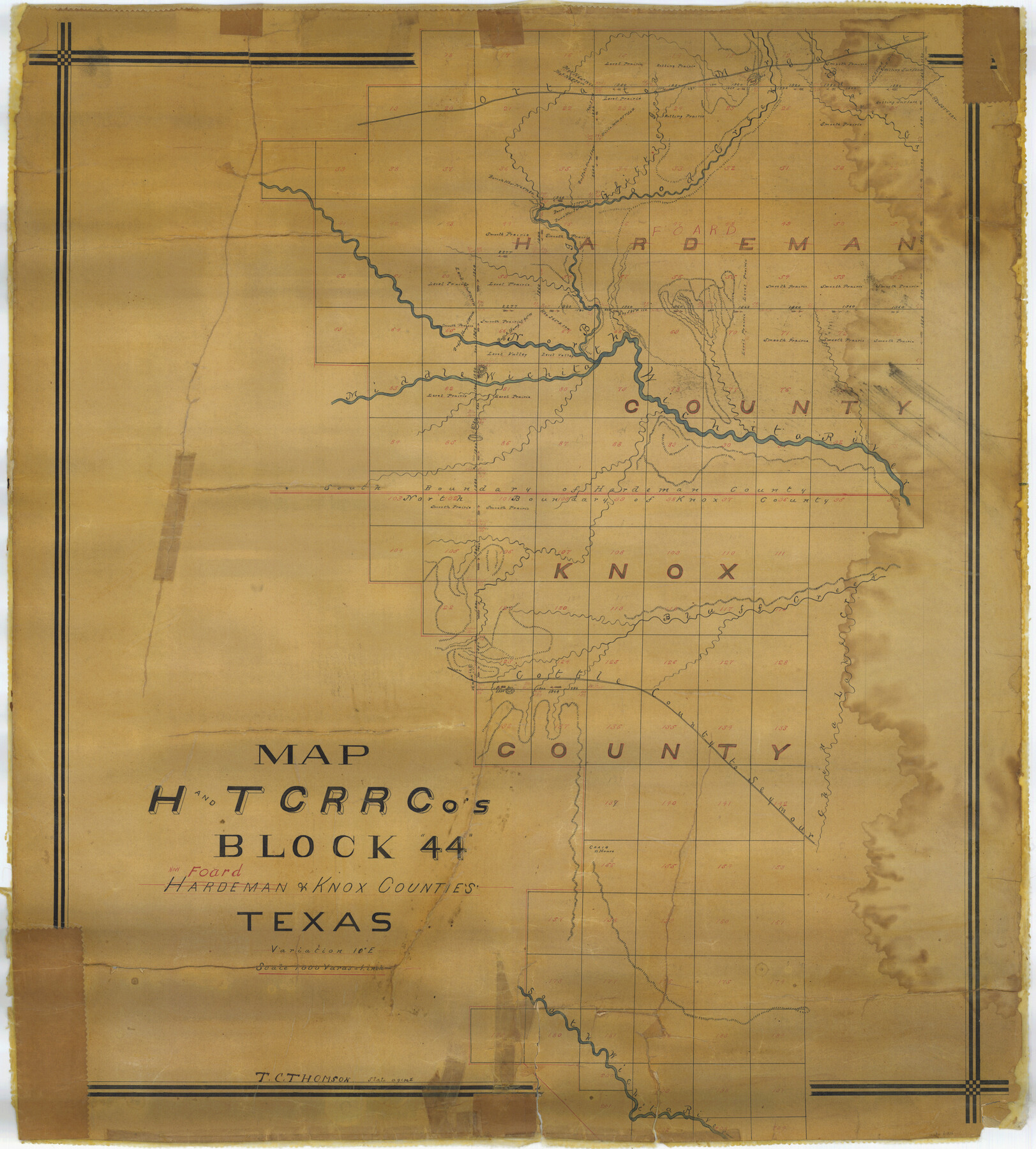 61734, Knox County Rolled Sketch 10A, General Map Collection