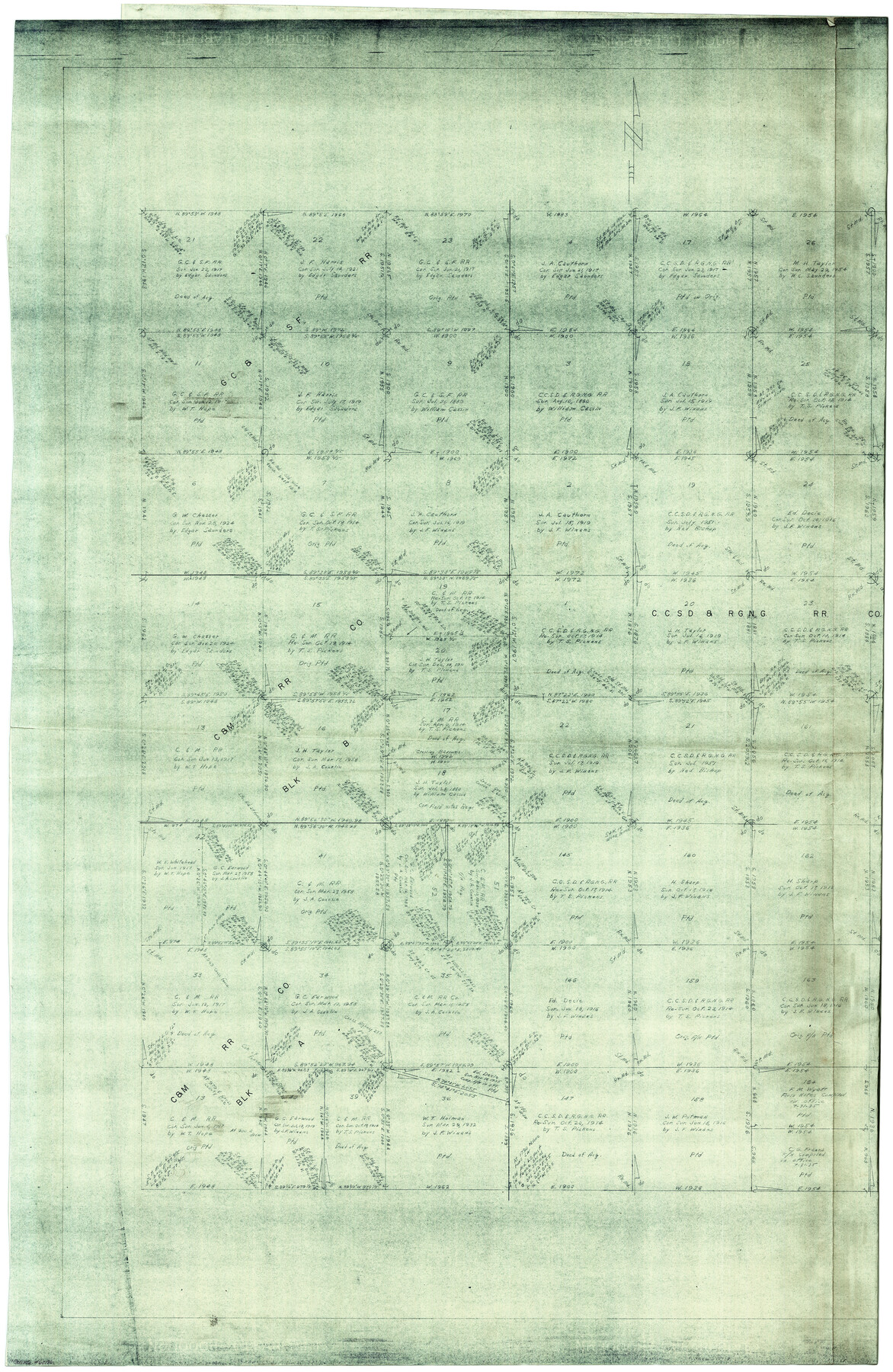 62186, Edwards County Working Sketch 105, General Map Collection
