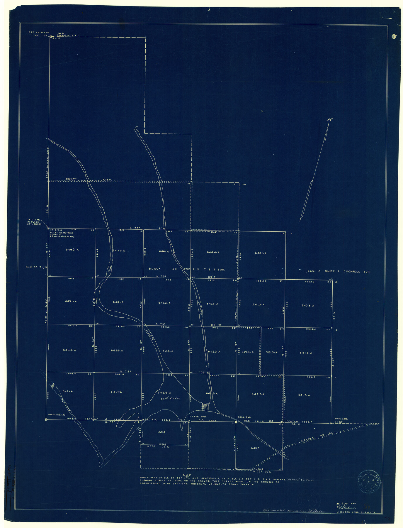 6239, Howard County Rolled Sketch 9, General Map Collection