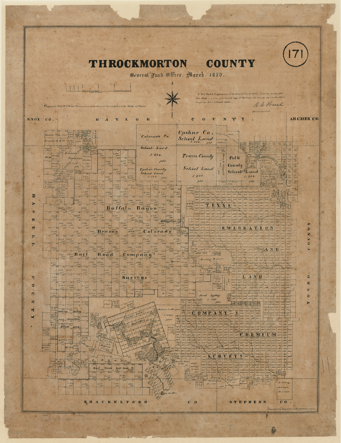 627, Throckmorton County, Texas, Maddox Collection