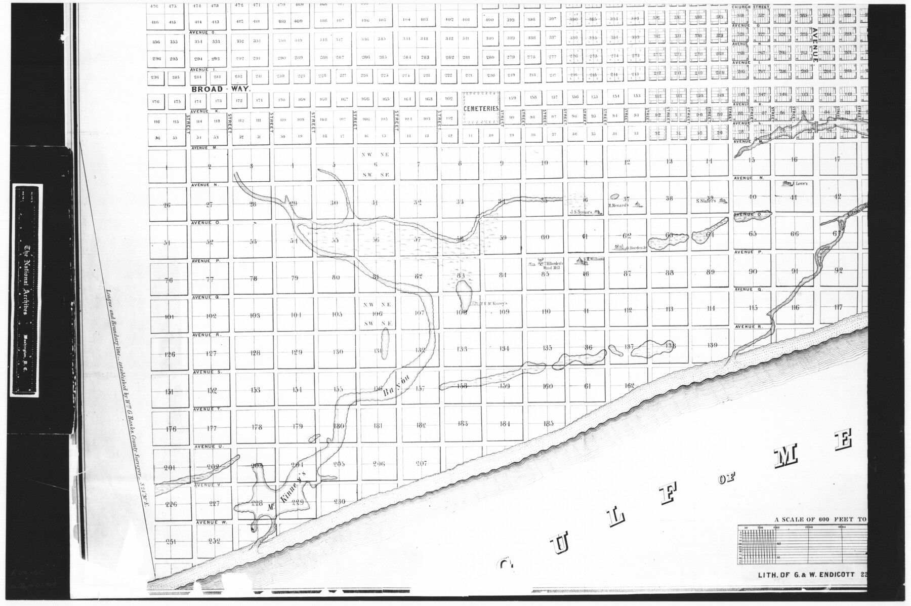 62969, Plan of the City of Galveston, Texas, General Map Collection