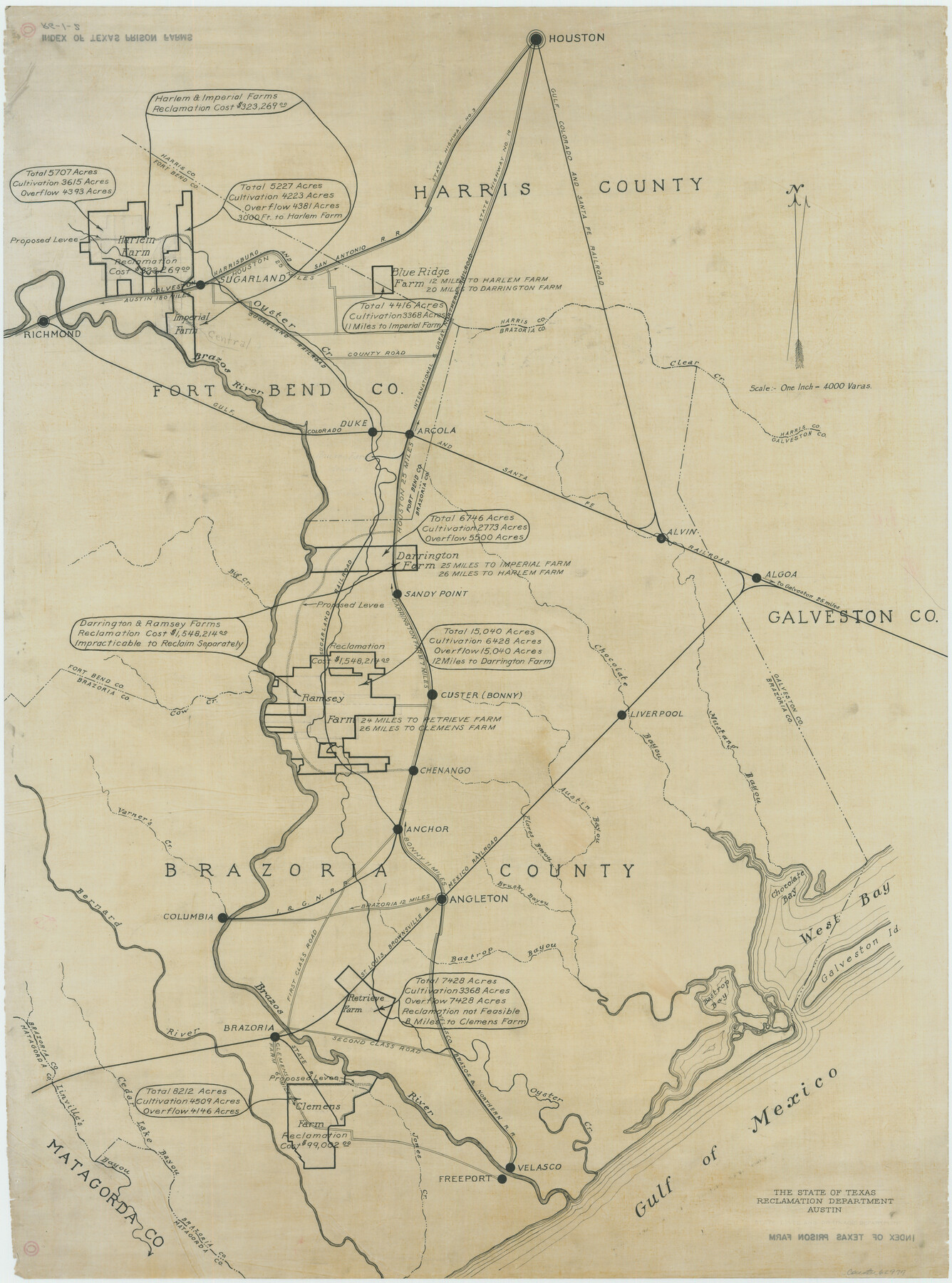 62977, [Index of Texas Prison Farms], General Map Collection