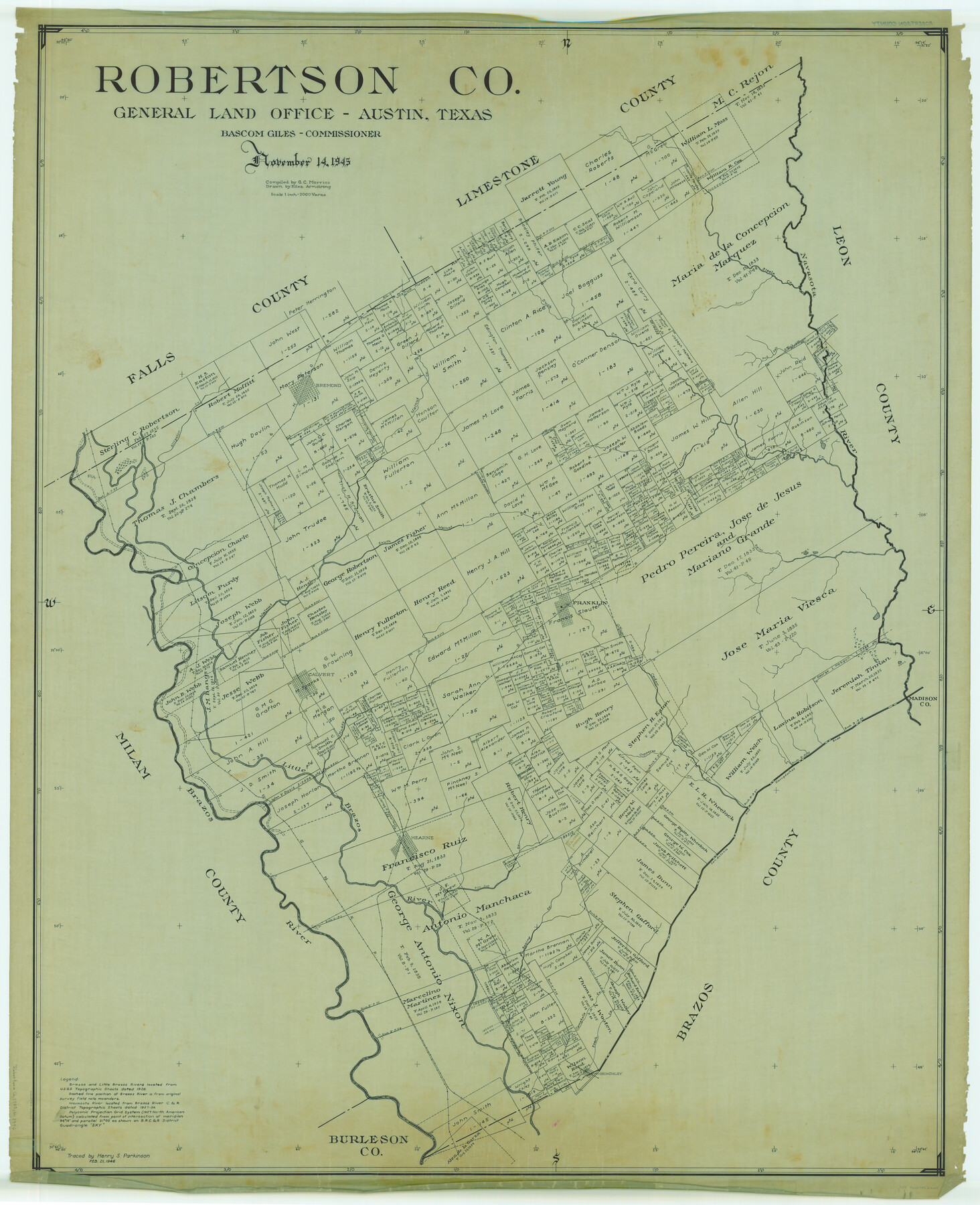 63004, Robertson Co., General Map Collection