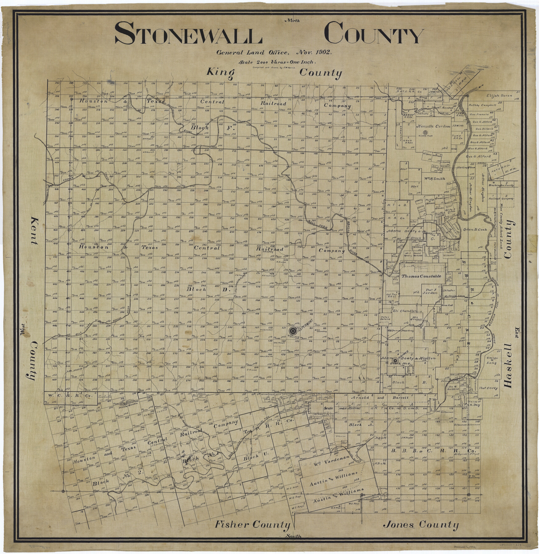 63049, Stonewall County, General Map Collection