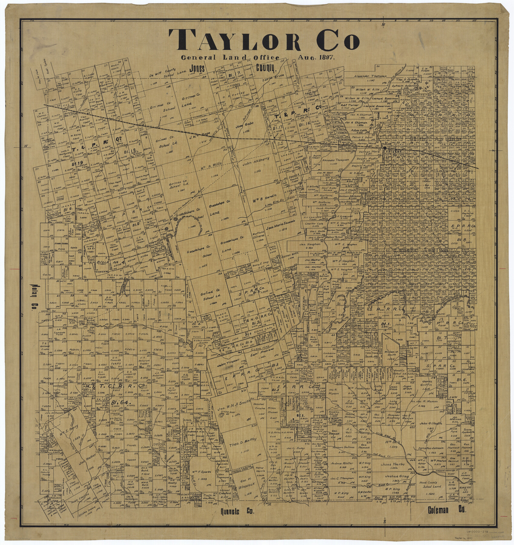 63059, Taylor Co., General Map Collection