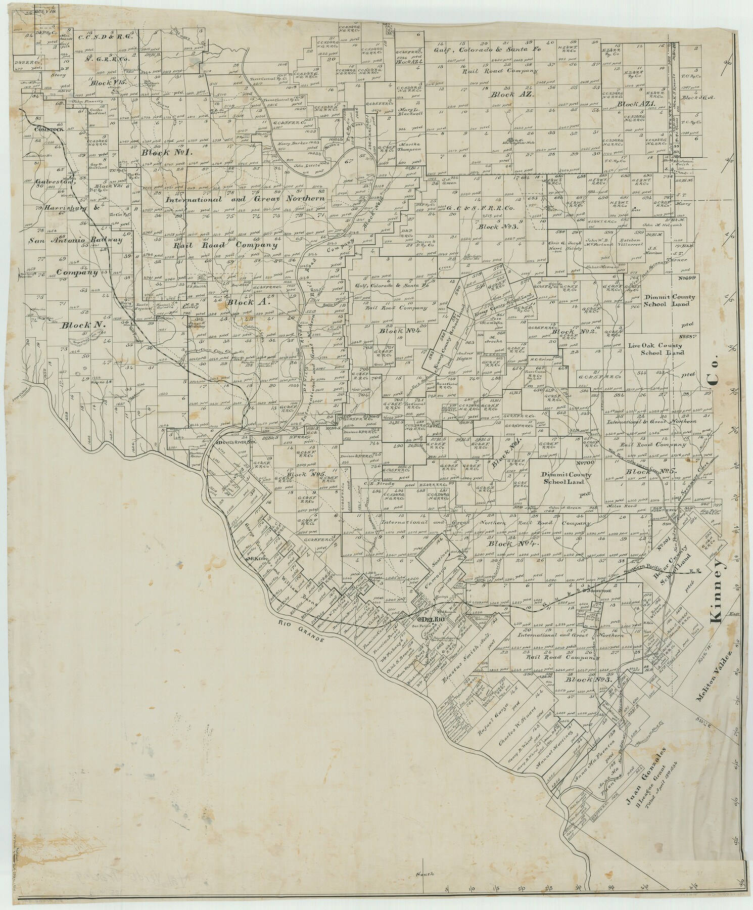 63095, [Val Verde County], General Map Collection