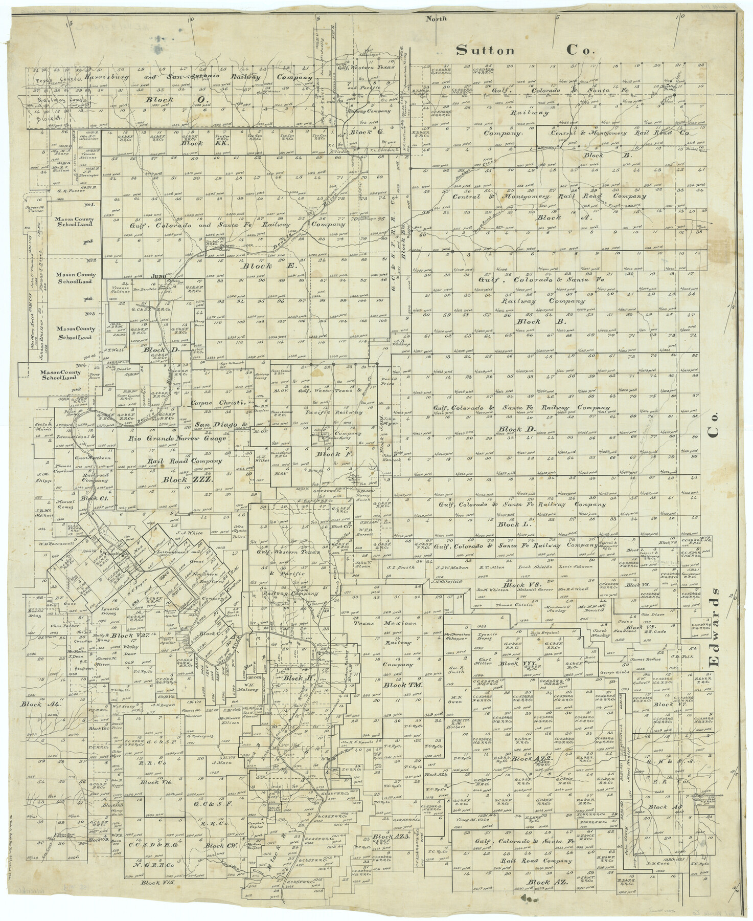 63096, [Val Verde County], General Map Collection