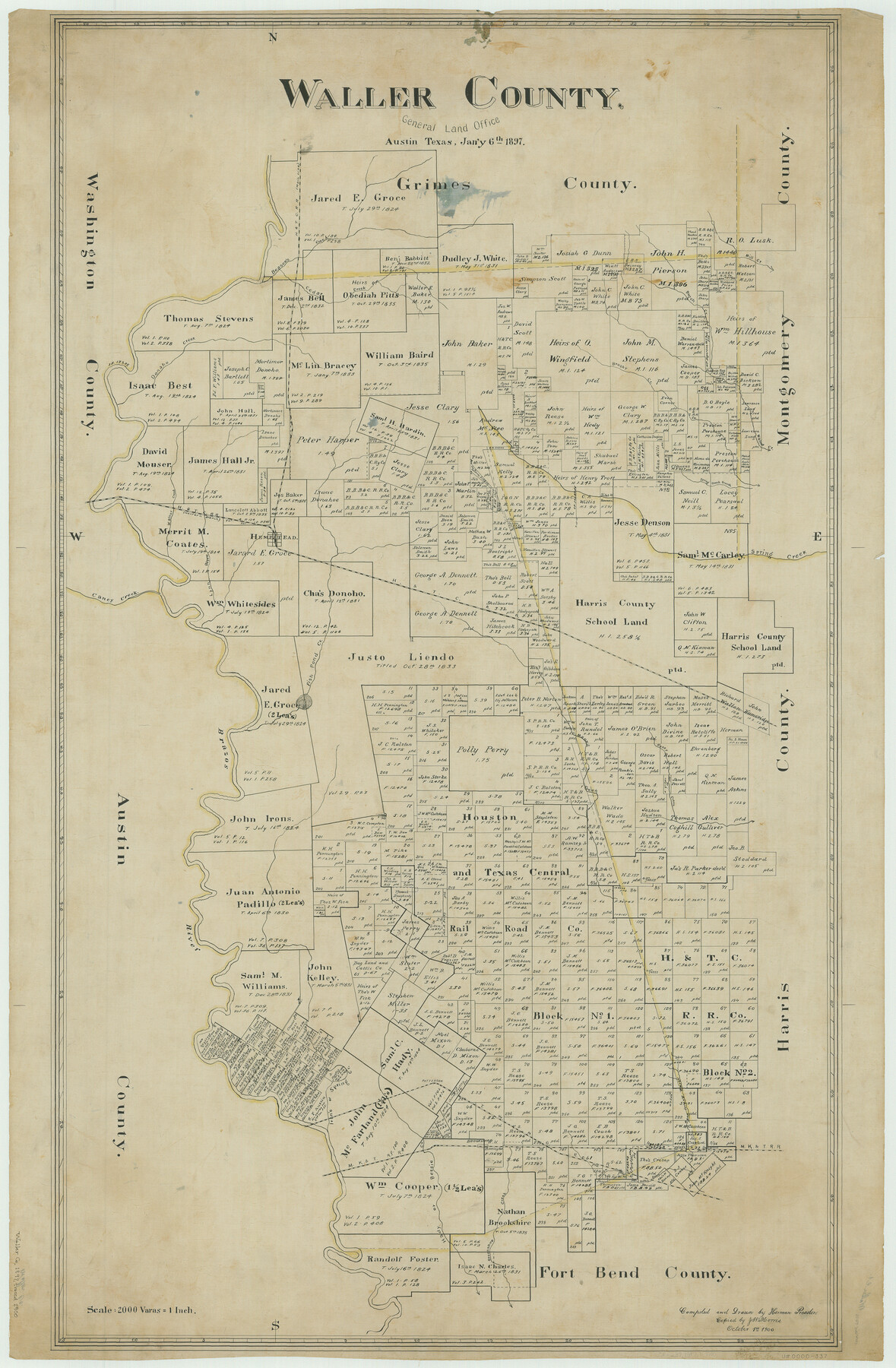 63107, Waller County, General Map Collection