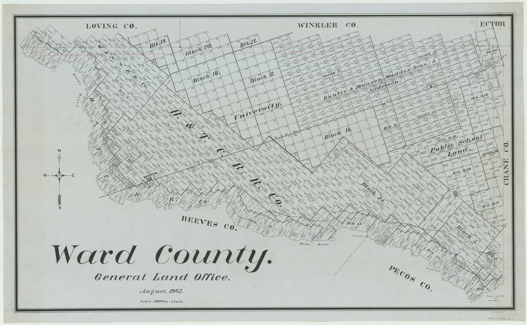 63111, Ward County, General Map Collection