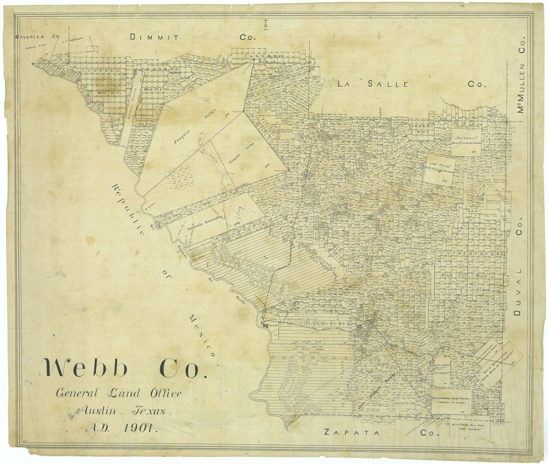 63113, Webb Co., General Map Collection