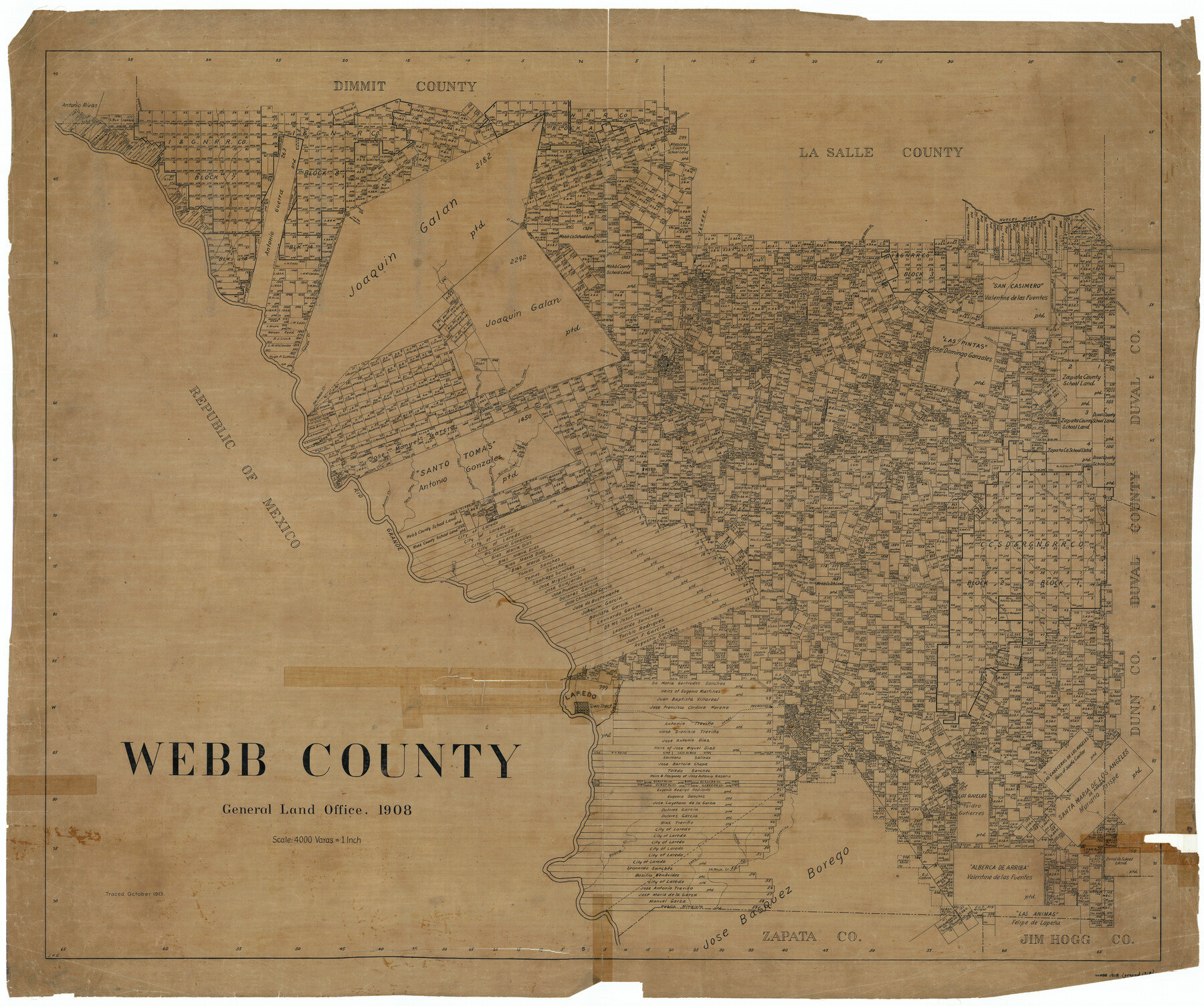63114, Webb County, General Map Collection