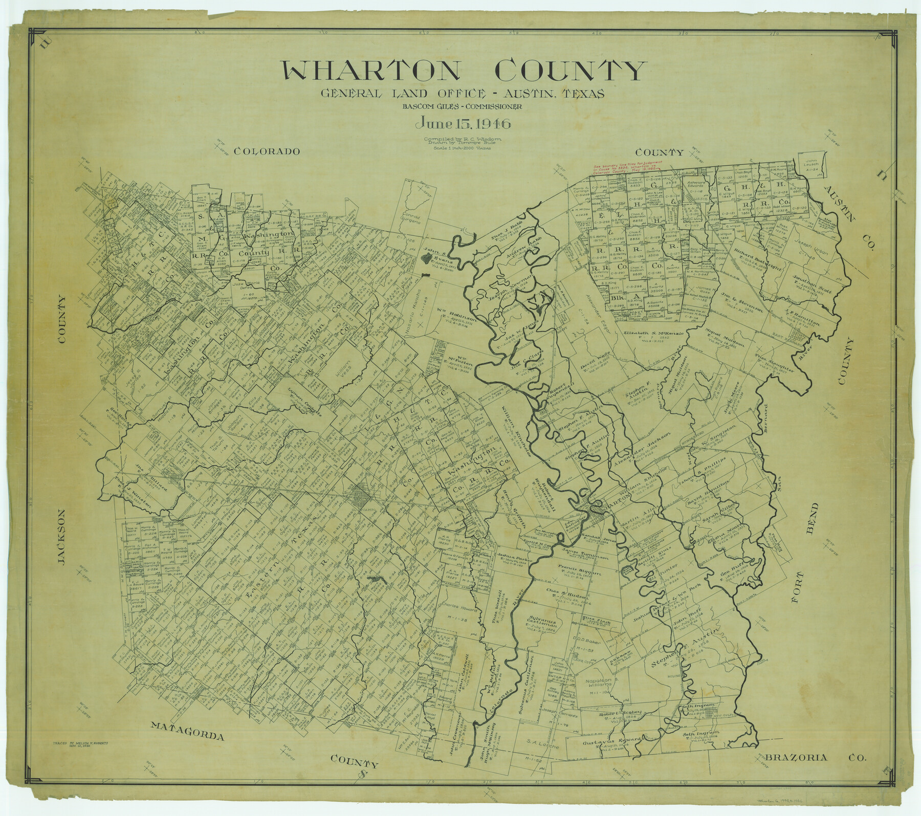 63119, Wharton County, General Map Collection