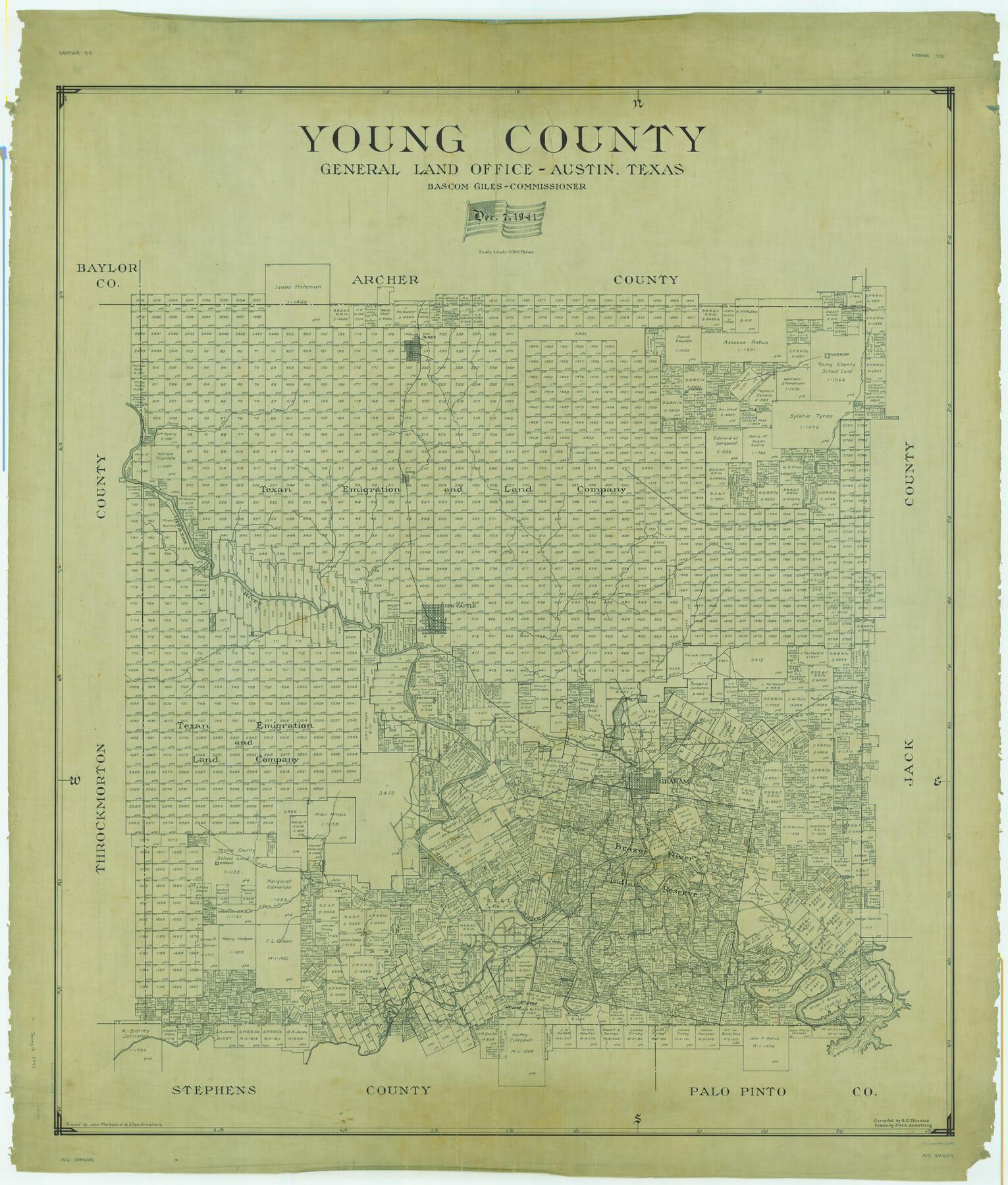 63142, Young County, General Map Collection