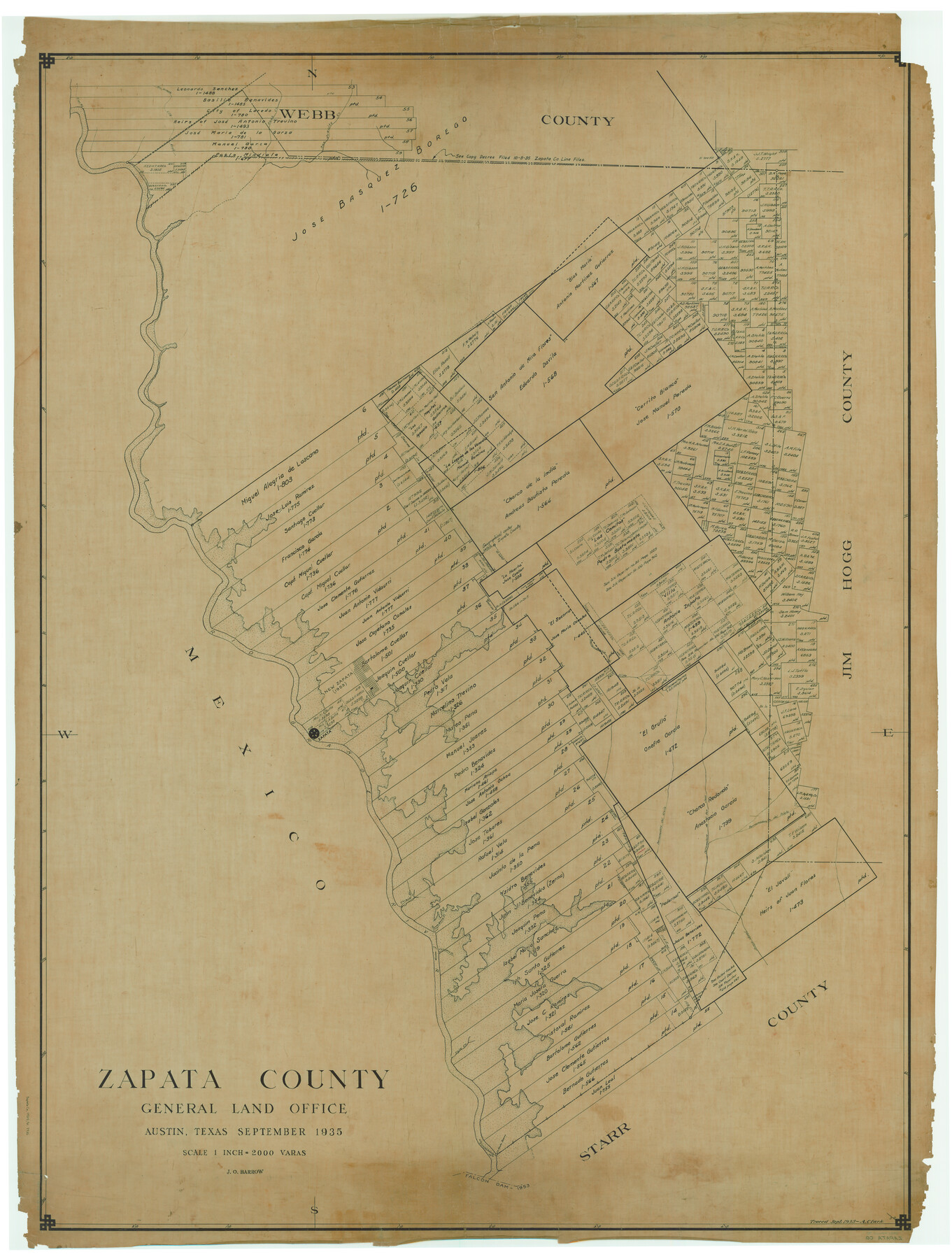 63145, Zapata County, General Map Collection