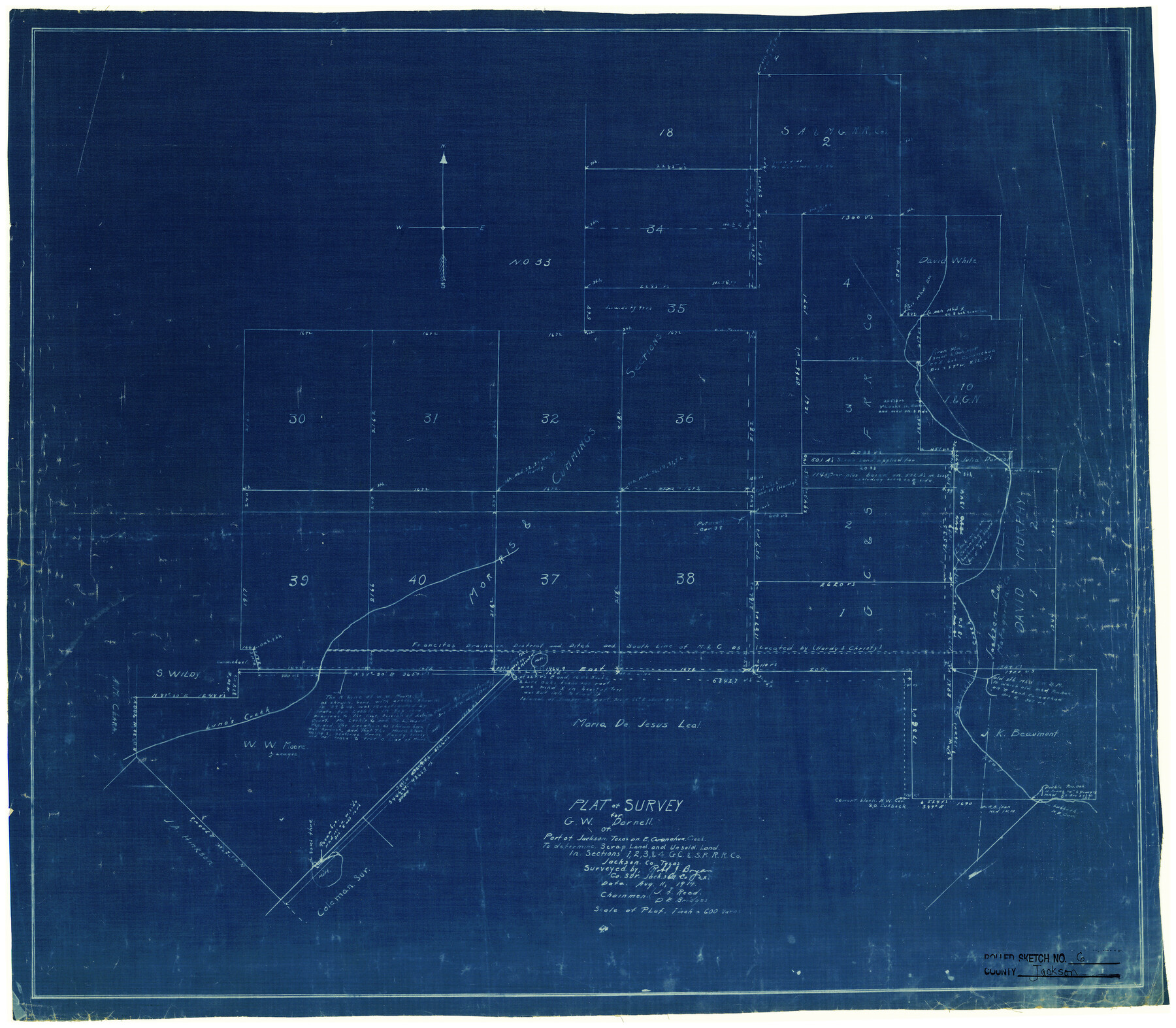 6341, Jackson County Rolled Sketch 6, General Map Collection