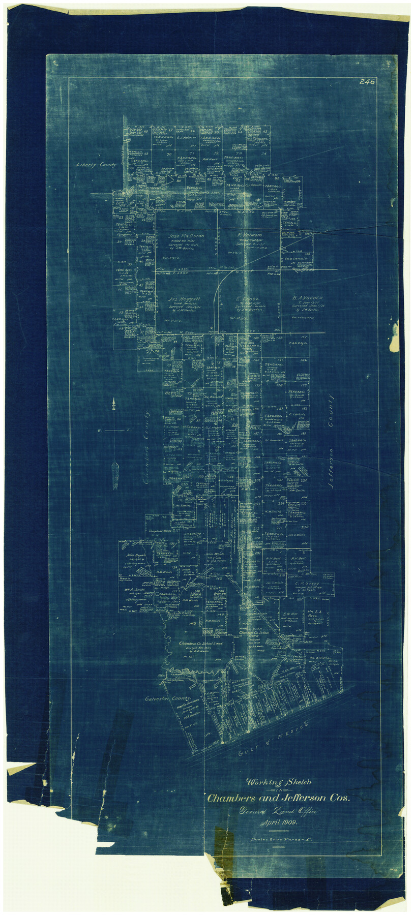 6384, Jefferson County Rolled Sketch 3, General Map Collection