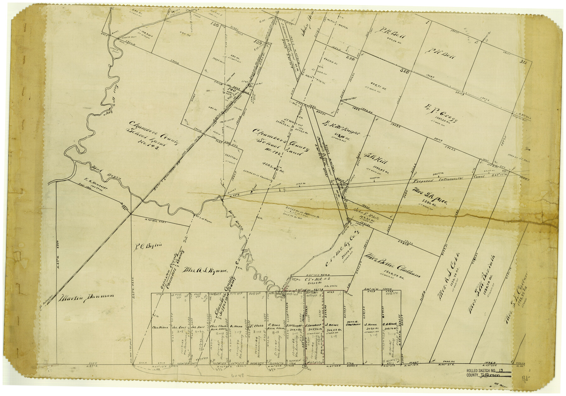 6385, Jefferson County Rolled Sketch 13, General Map Collection