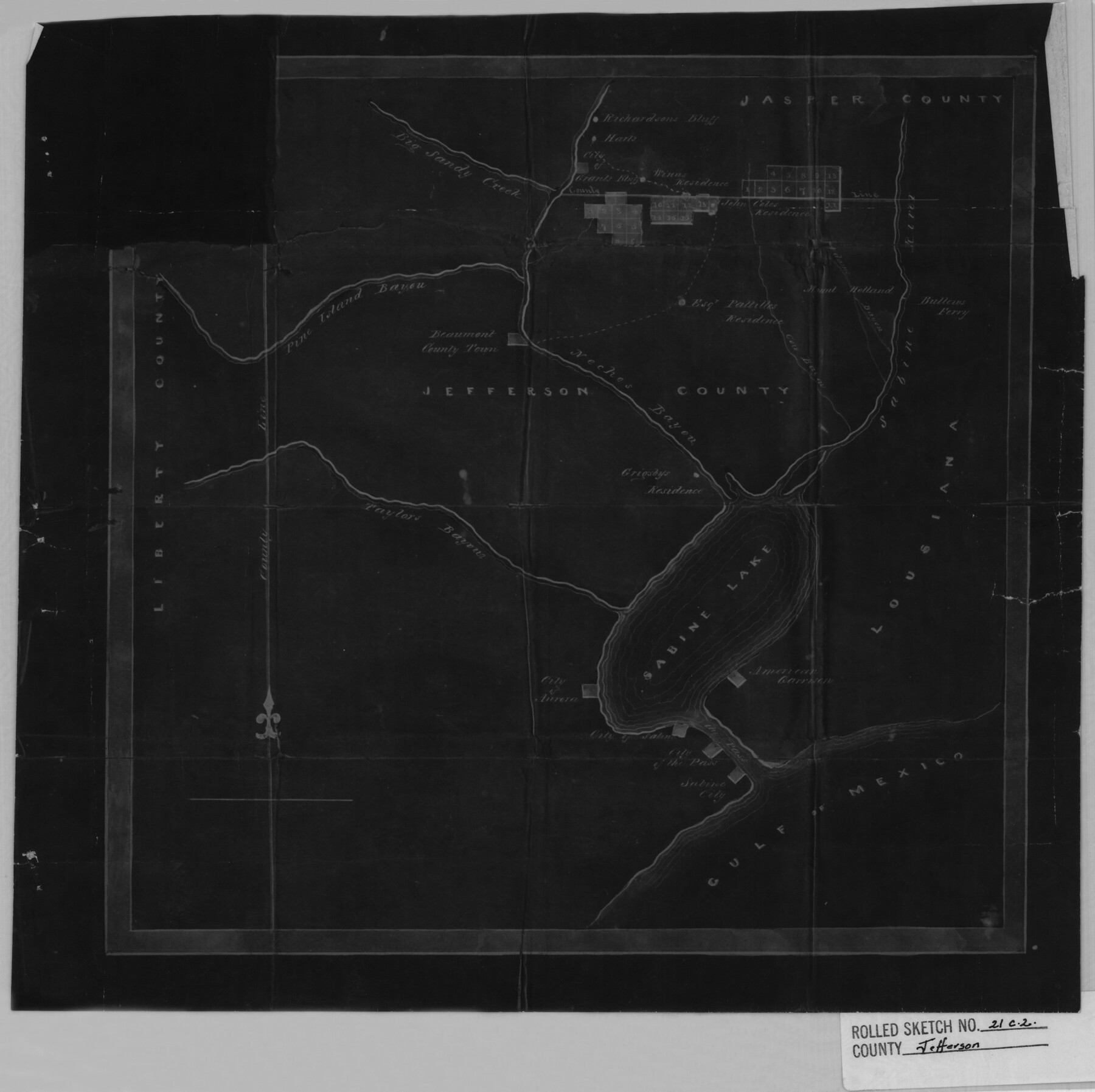 6387, Jefferson County Rolled Sketch 21, General Map Collection