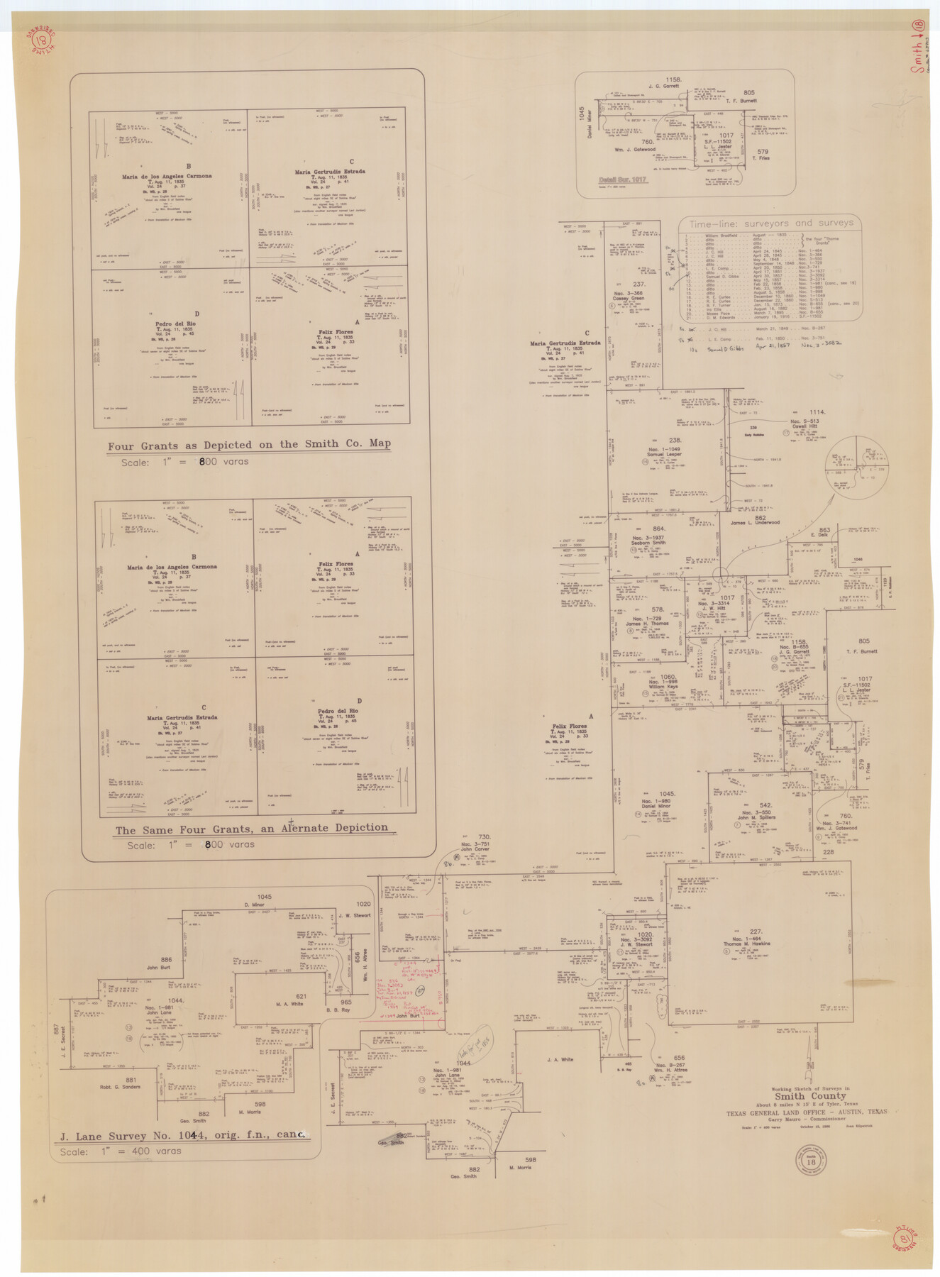 63903, Smith County Working Sketch 18, General Map Collection