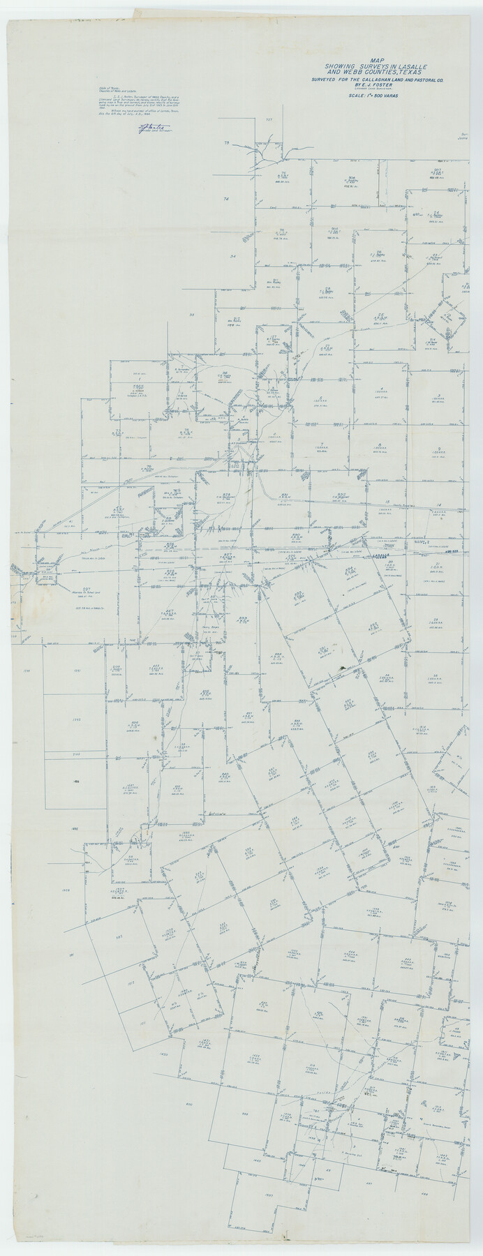 63914, Webb County Rolled Sketch 53, General Map Collection