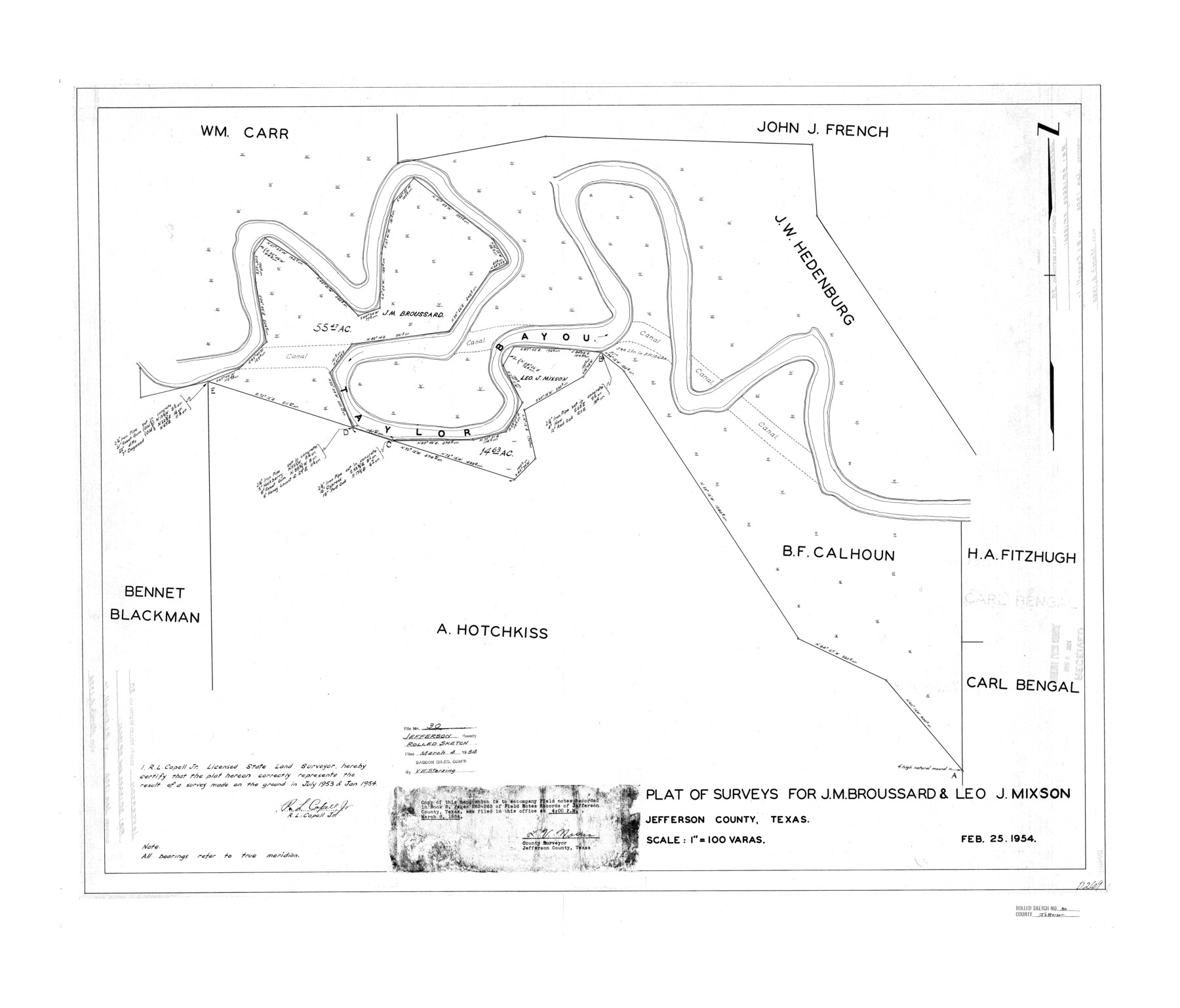 6392, Jefferson County Rolled Sketch 30, General Map Collection