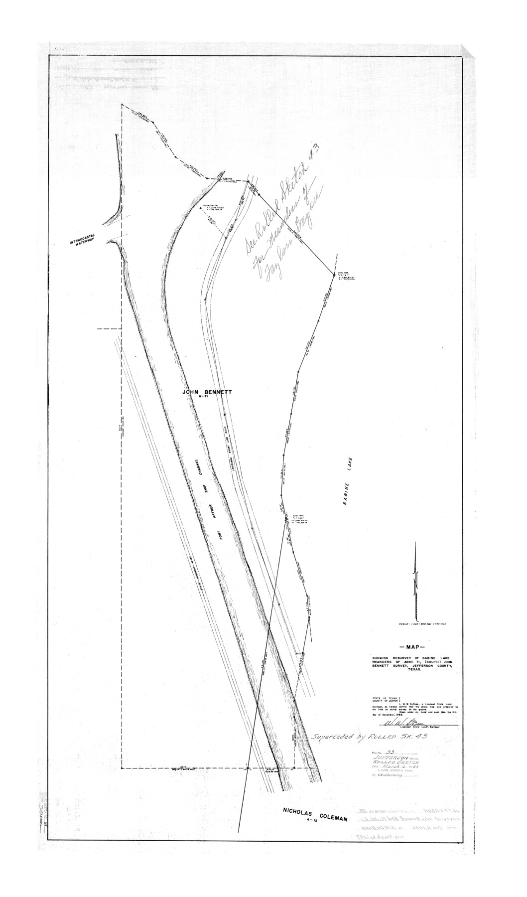 6393, Jefferson County Rolled Sketch 33, General Map Collection