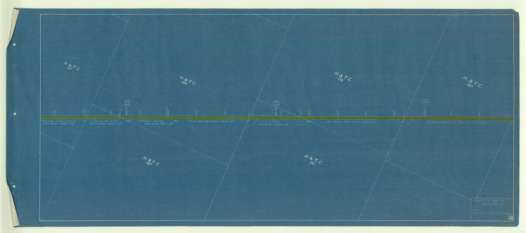 64124, [Beaumont, Sour Lake and Western Ry. Right of Way and Alignment - Frisco], General Map Collection