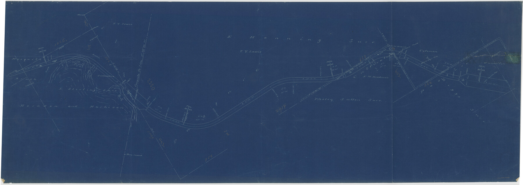 64354, [Fort Worth & Rio Grande Ry.], General Map Collection