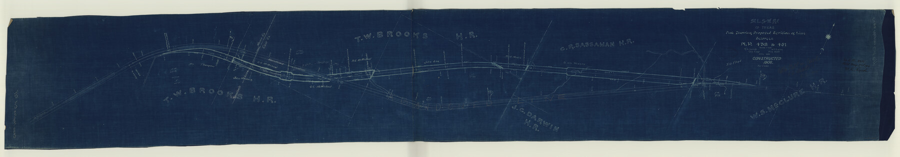 64445, St. Louis Southwestern Railway of Texas, General Map Collection