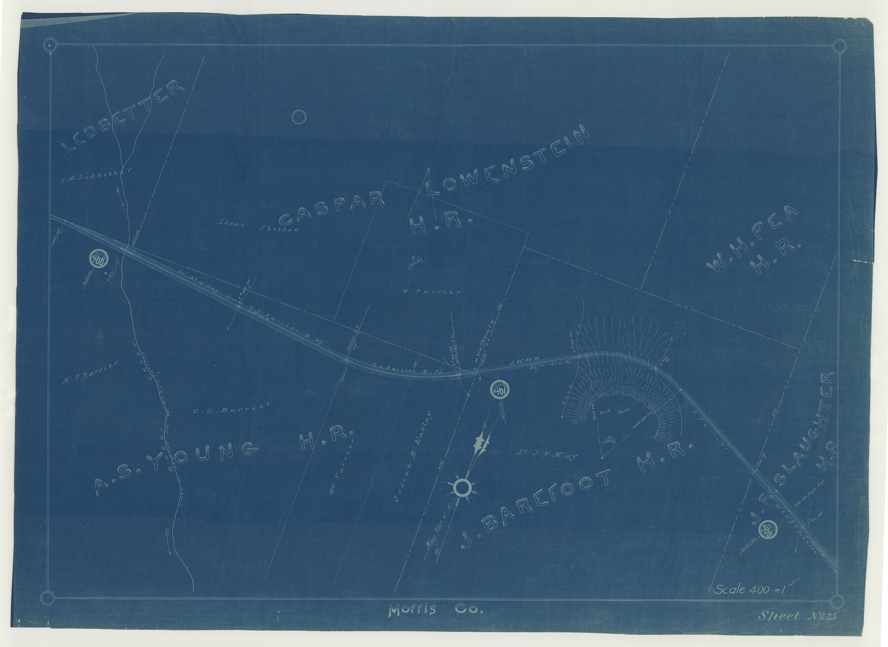 64451, St. Louis Southwestern Railway of Texas, General Map Collection