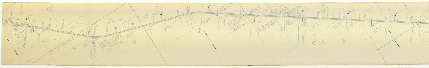 64635, [Pecos and Northern Texas Ry., Bailey Co., from Parmer Co. line through Lariat and Muleshoe to Lamb Co. line], General Map Collection