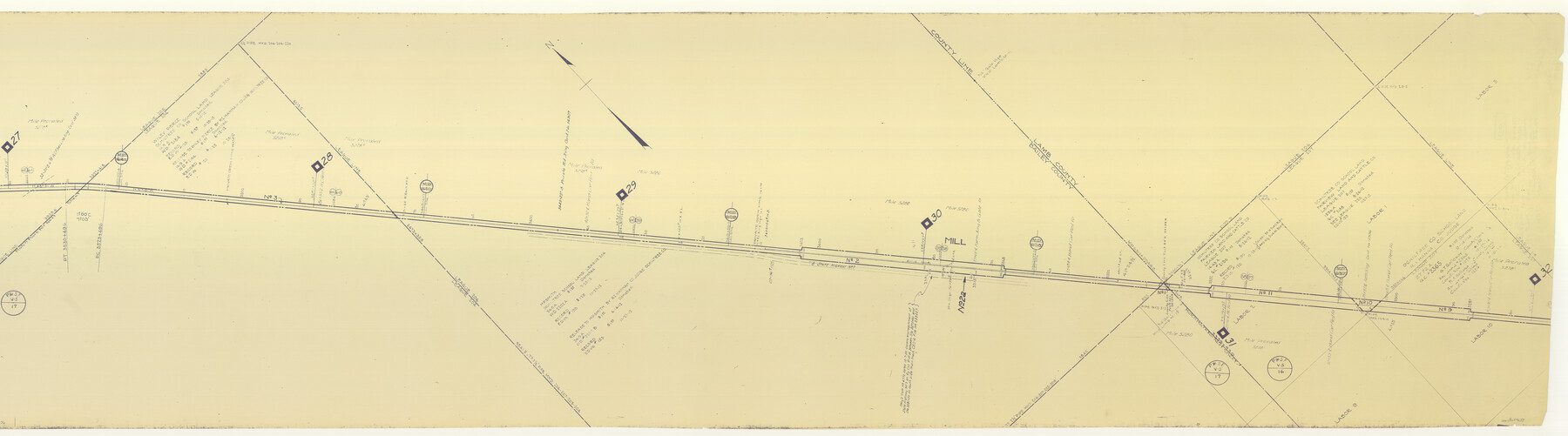 64637, [Pecos and Northern Texas Ry., Bailey Co., from Parmer Co. line through Lariat and Muleshoe to Lamb Co. line], General Map Collection