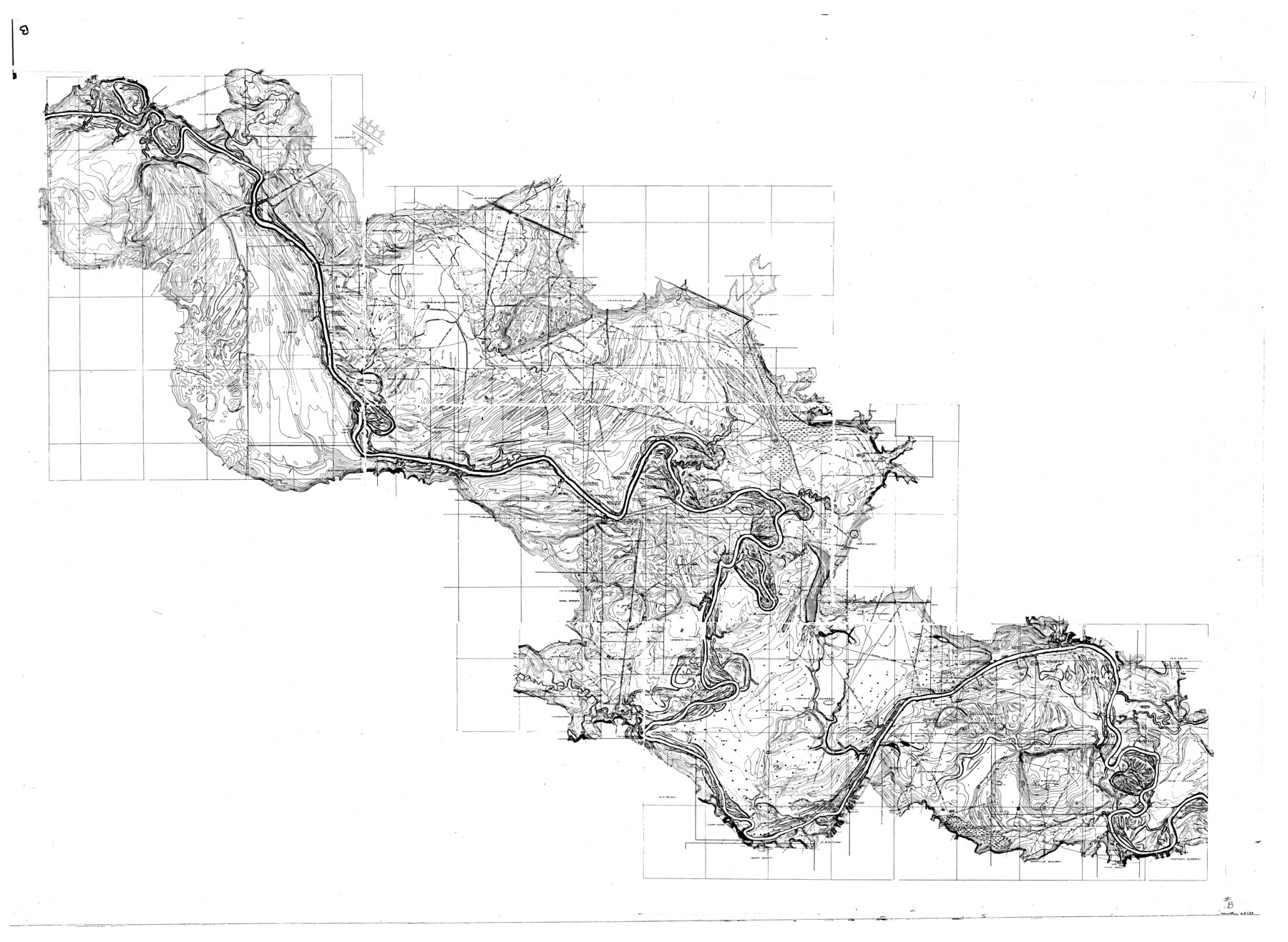 65133, Sabine River, Composite Sheet, General Map Collection